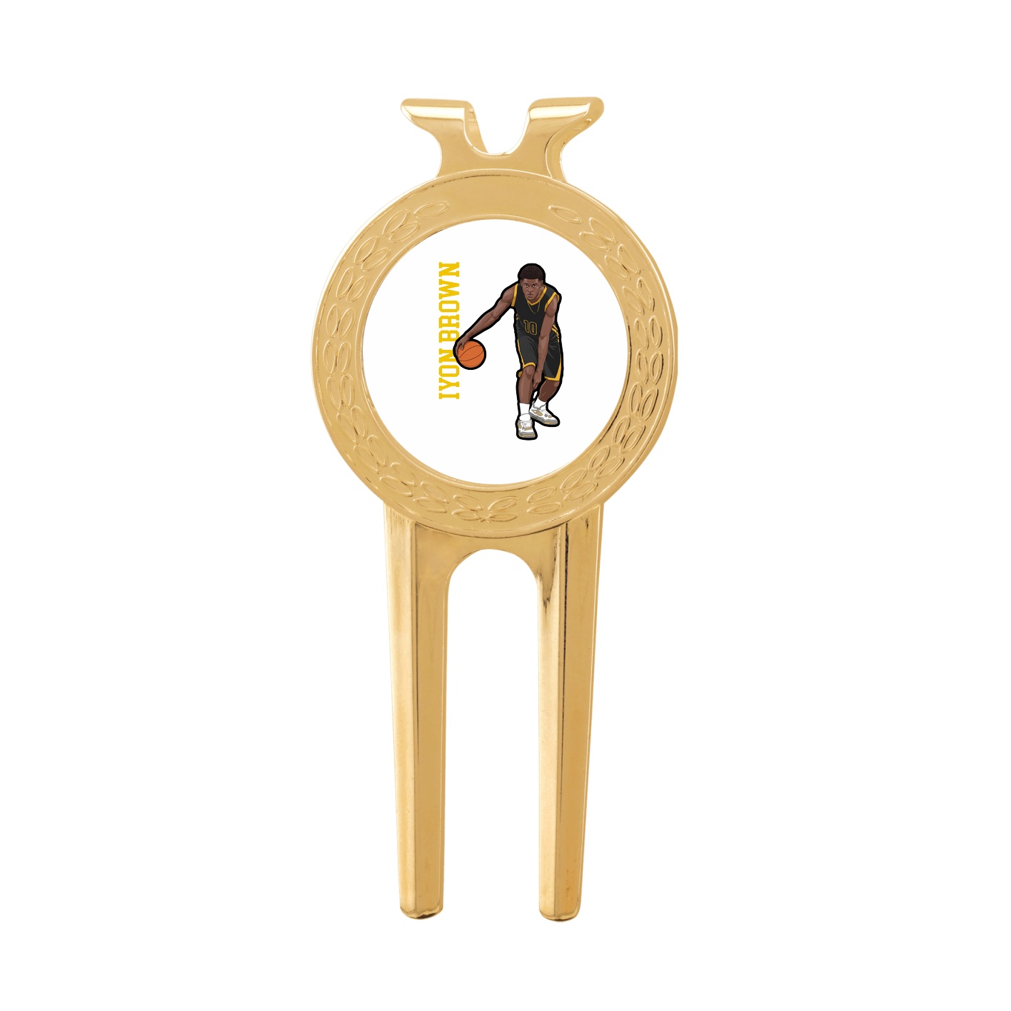 Divot Tool with Ball Marker — Name Vertical in Classic