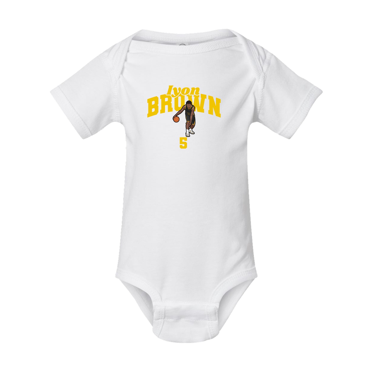 Baby Onesie — Signature Arch in White