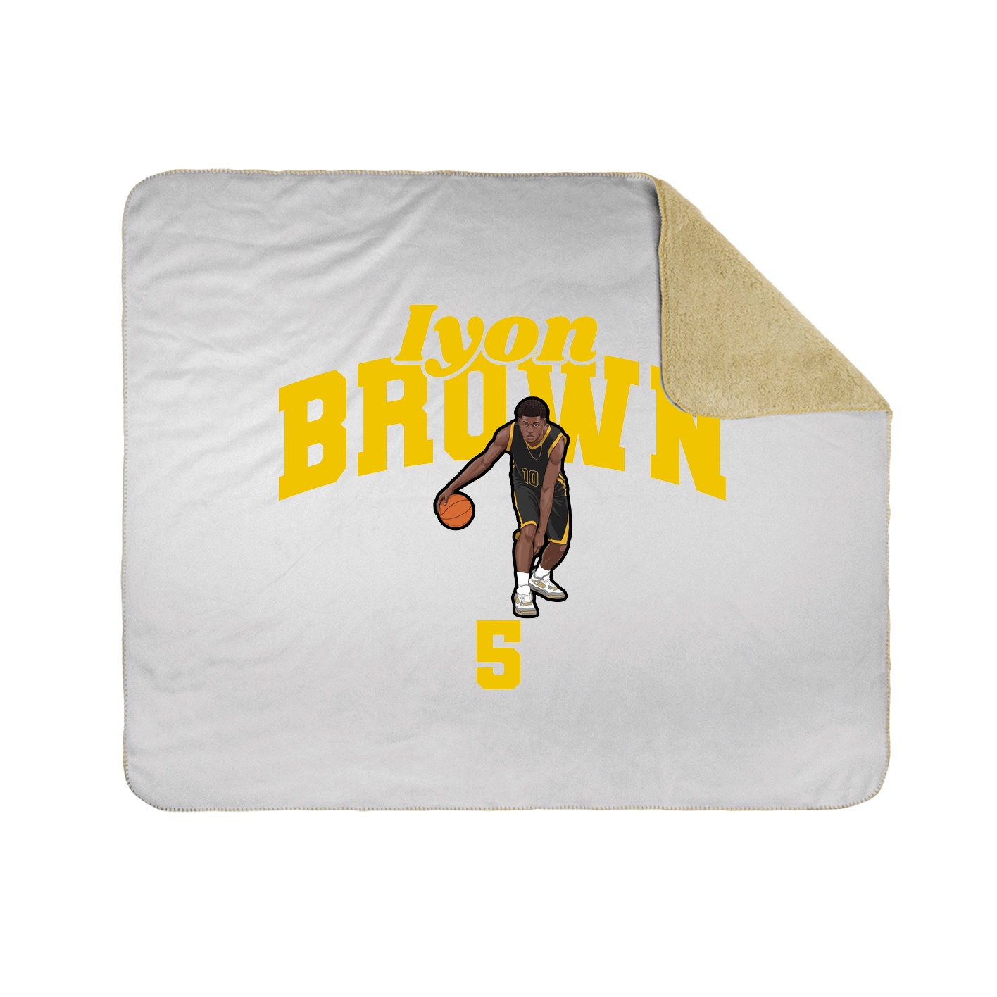 Throw Blanket — Signature Arch in White