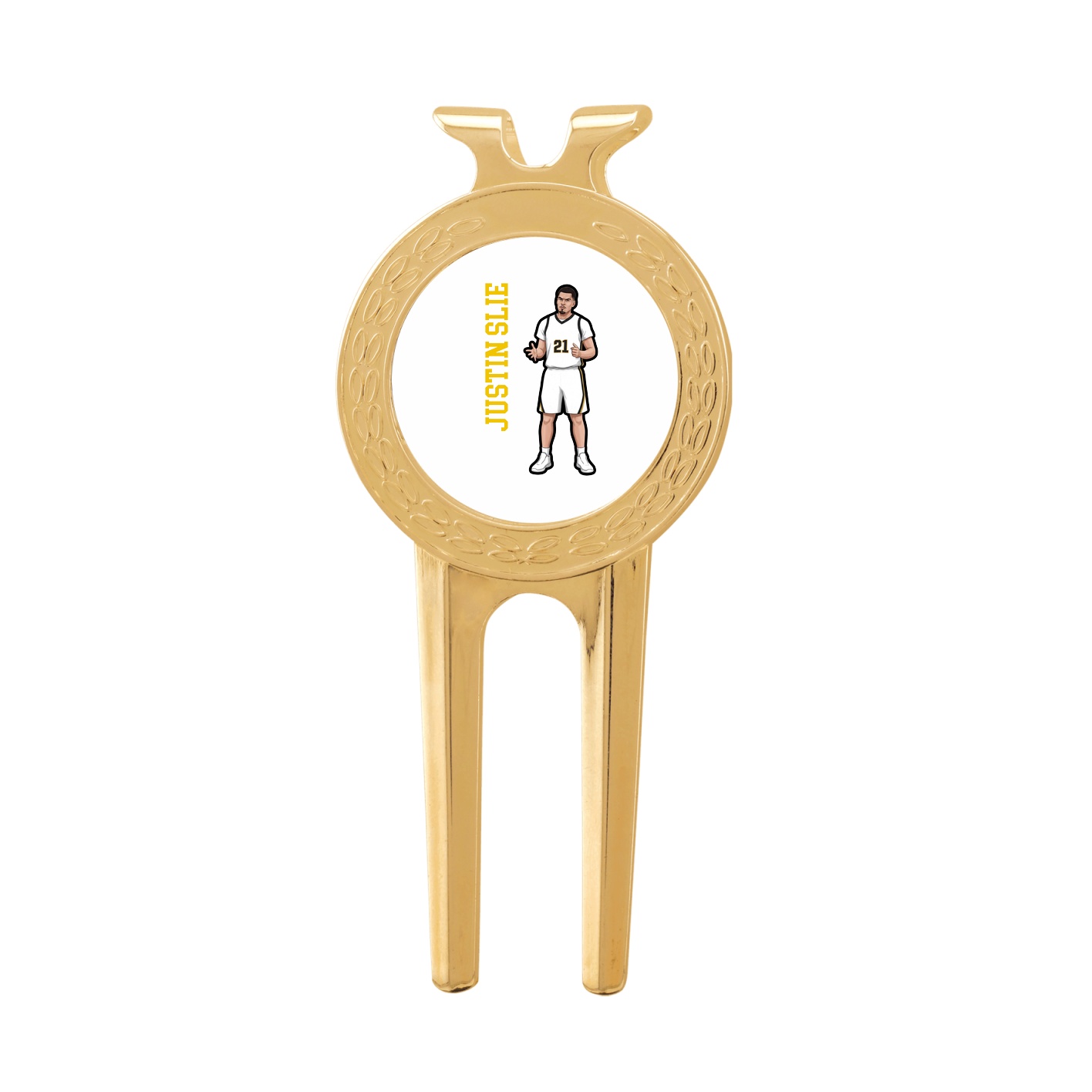 Divot Tool with Ball Marker — Name Vertical in Classic