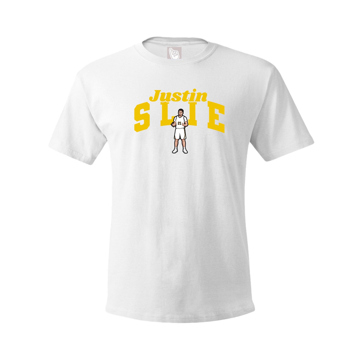 Youth Tee — Signature Arch in White