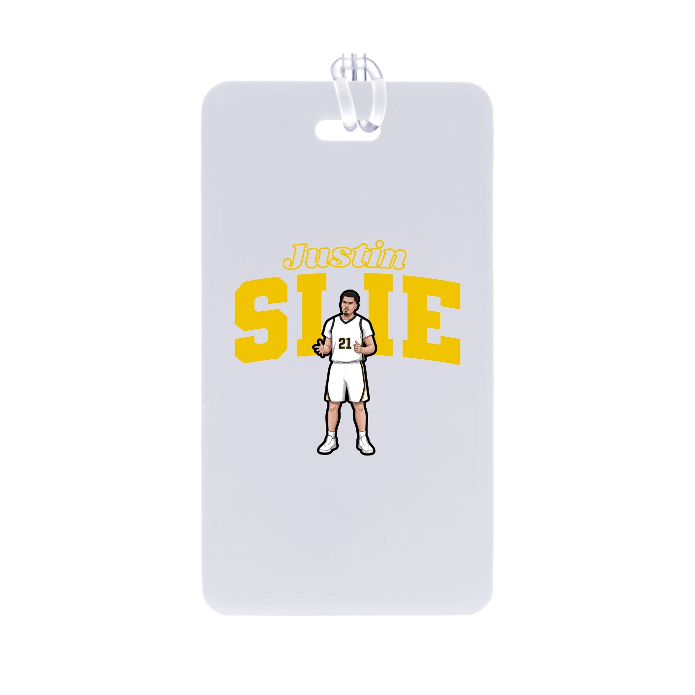 Bag Tag — Name Arch in Classic