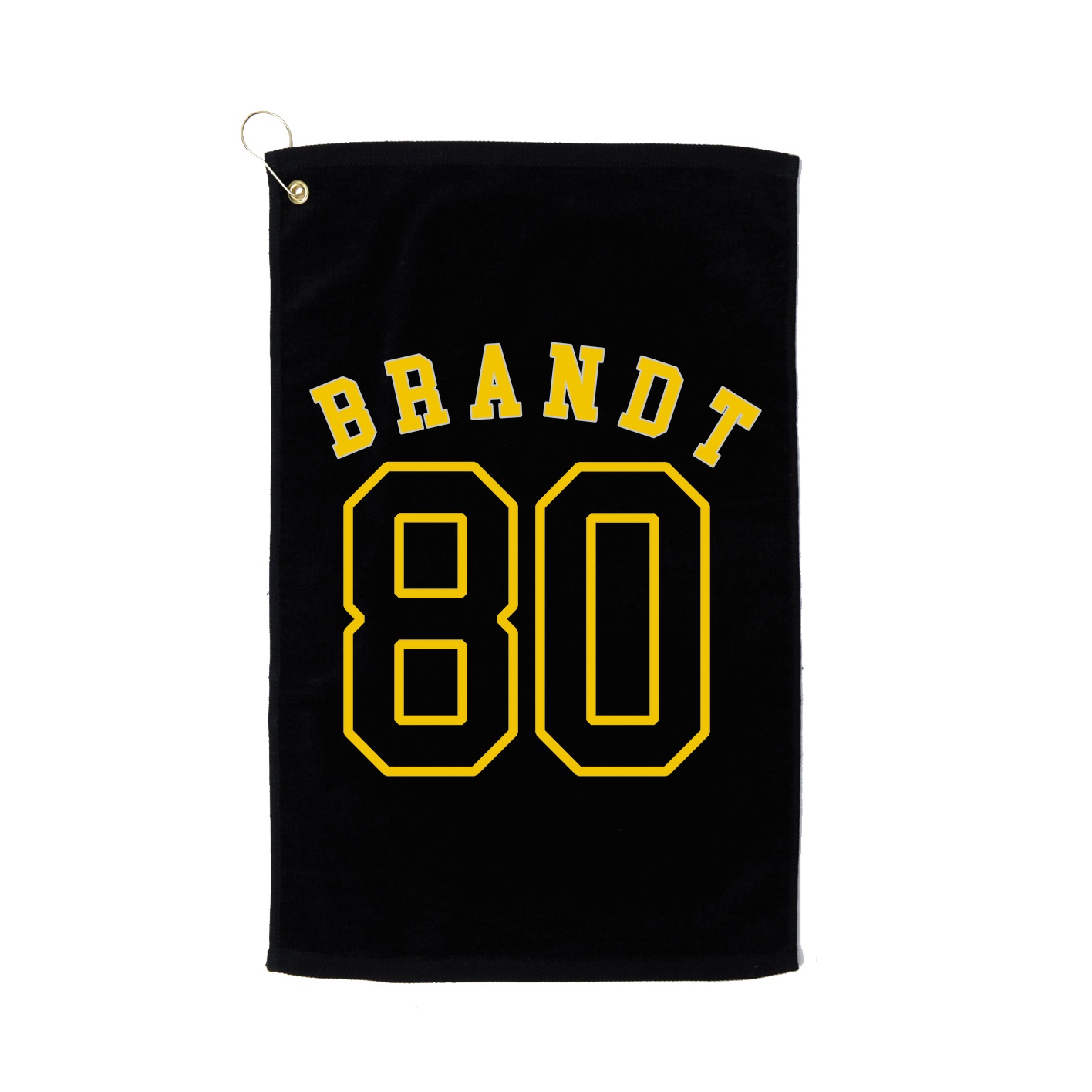 Golf Towel — Shirsey Arch in Black
