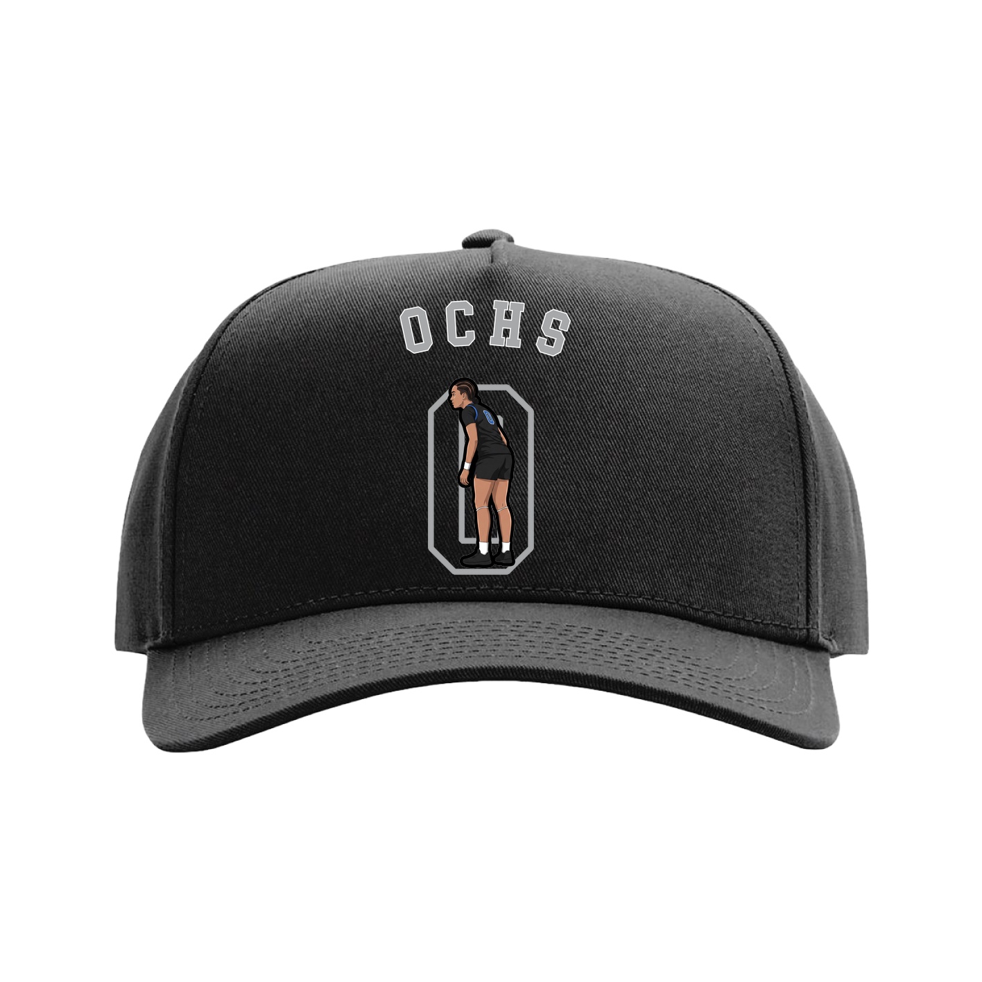 Full Fabric Five-Panel Champ Cap