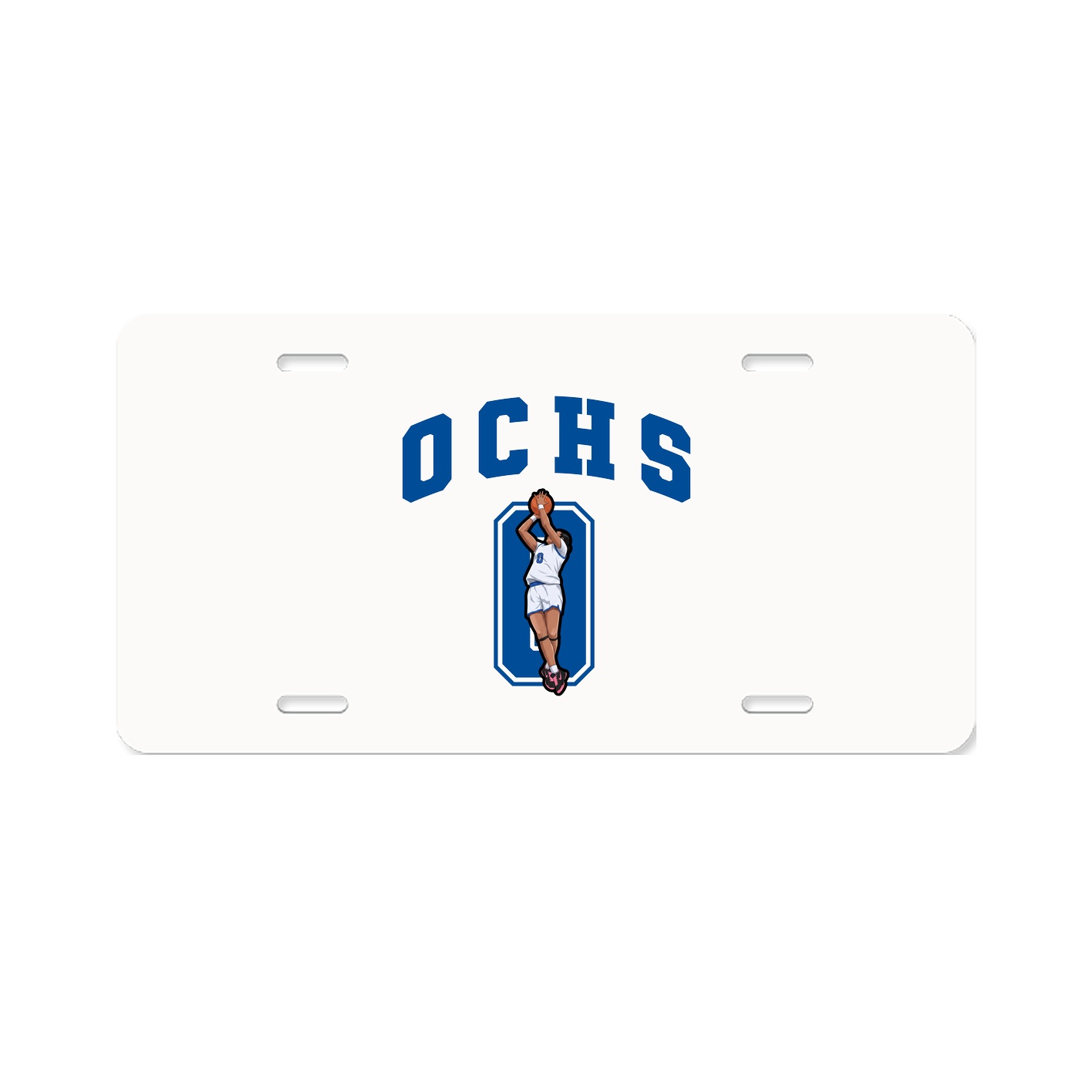 License Plate — Number in Classic