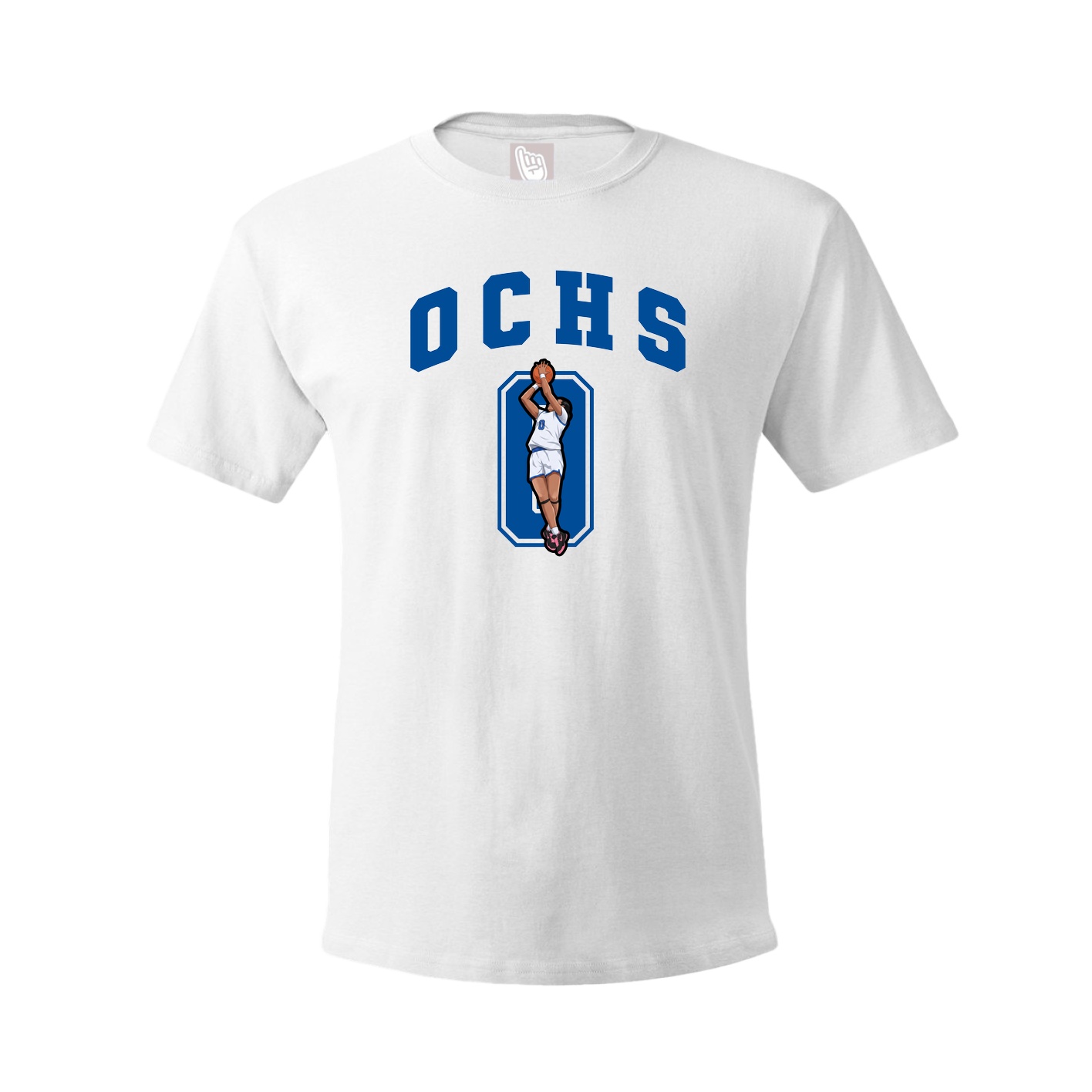 Tee — Number in White