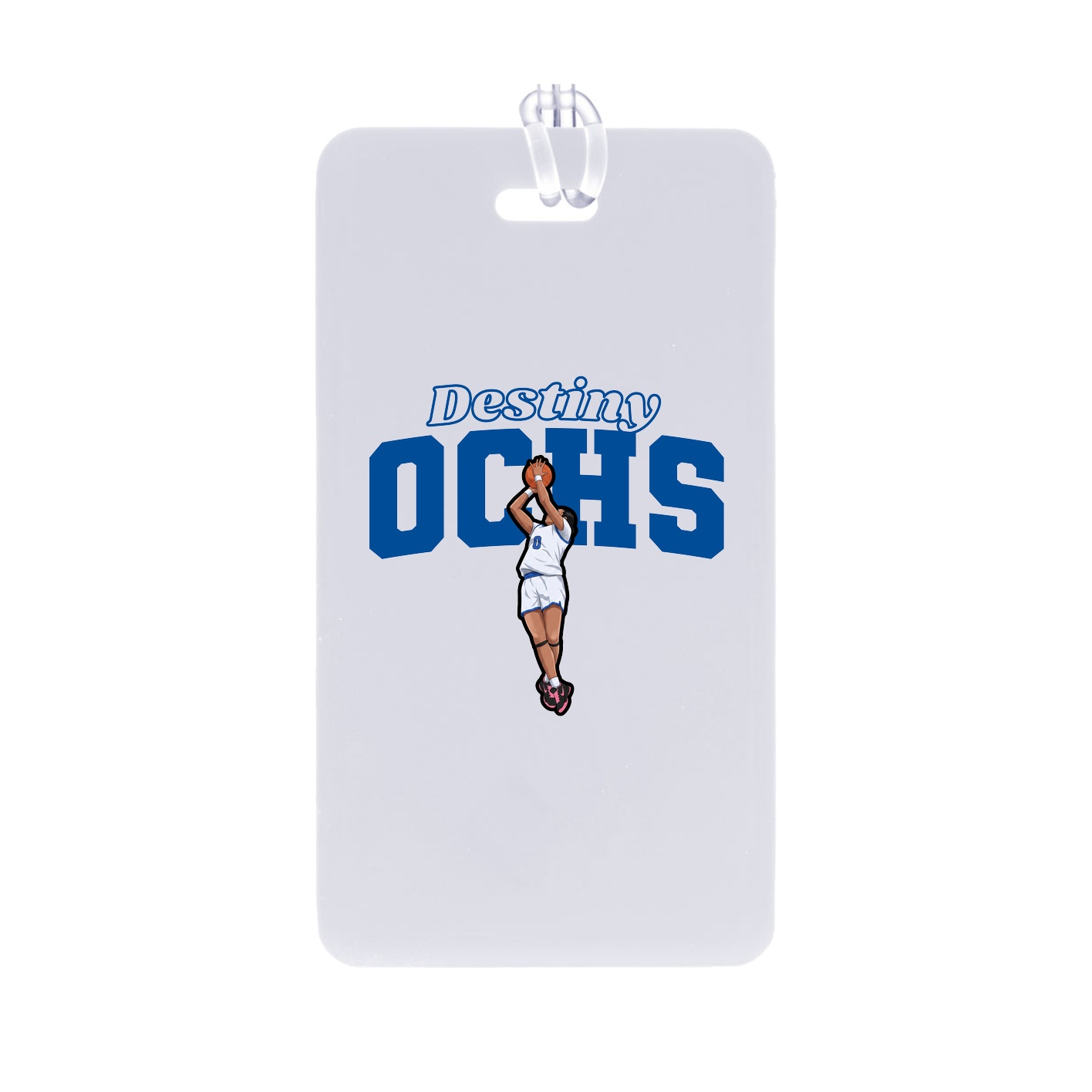 Bag Tag — Name Arch in Classic