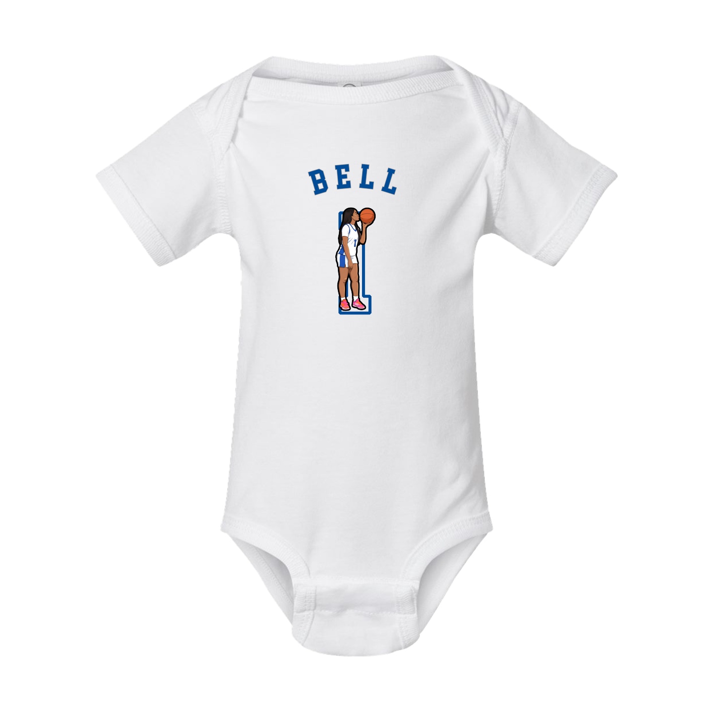 Baby Onesie — Shirsey Arch in White