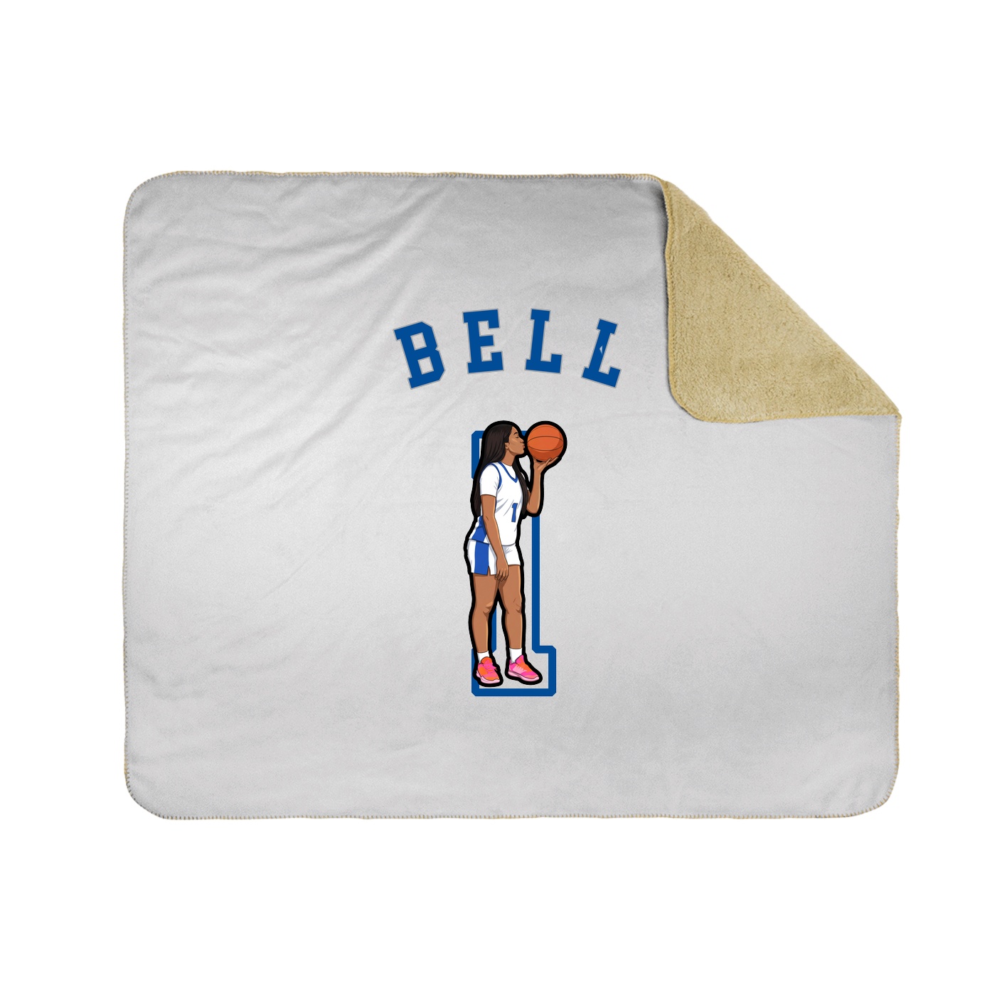 Throw Blanket — Shirsey Arch in White