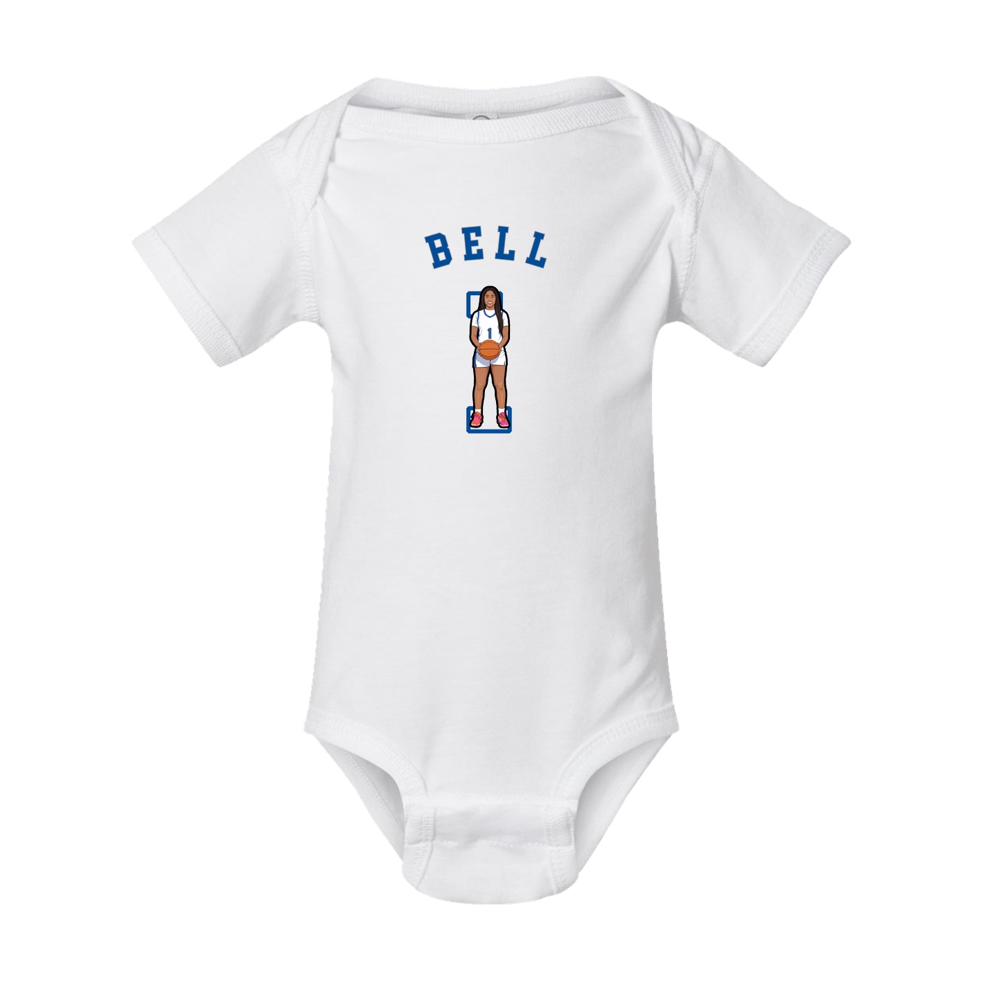 Baby Onesie — Shirsey Arch in White