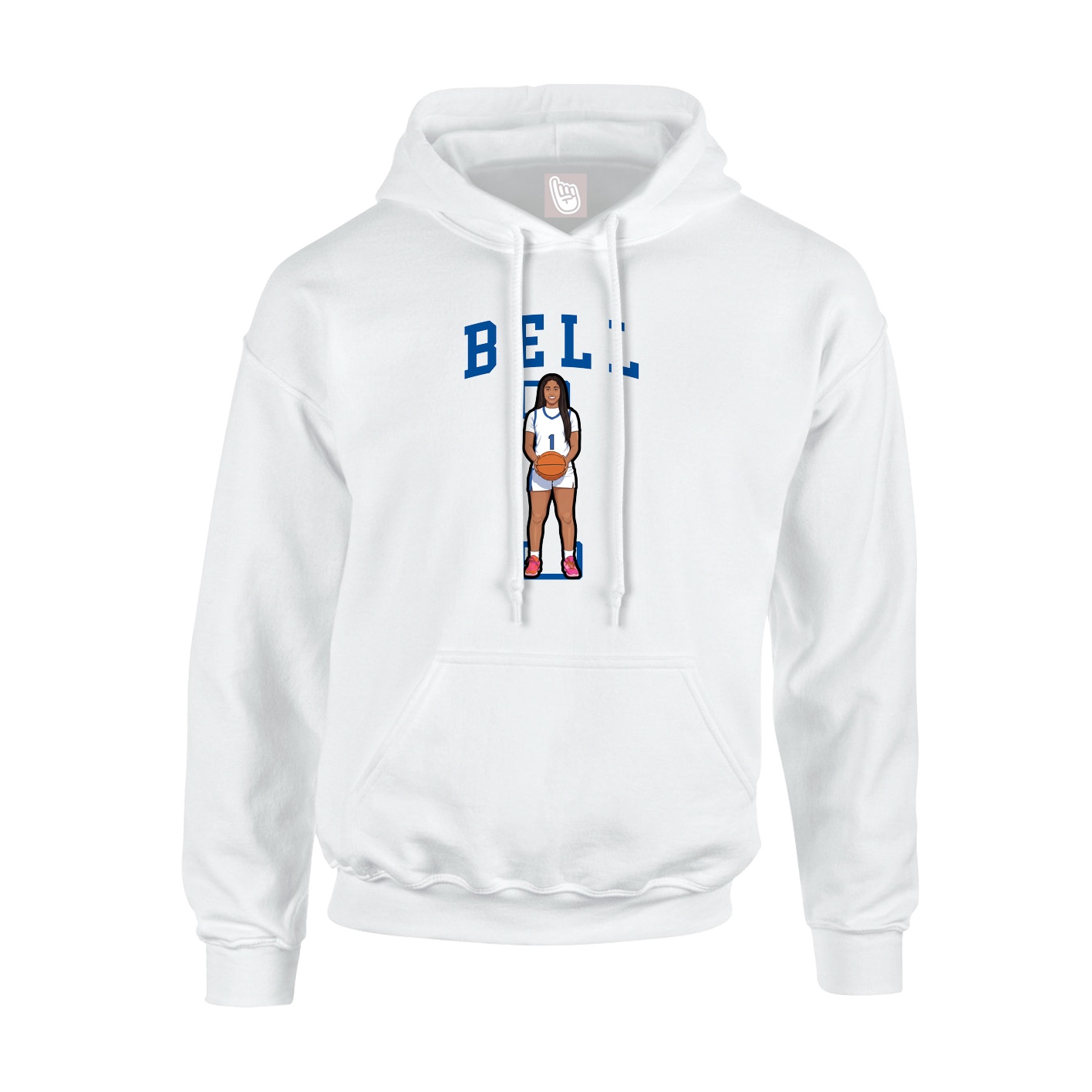 Hoodie — Shirsey in White