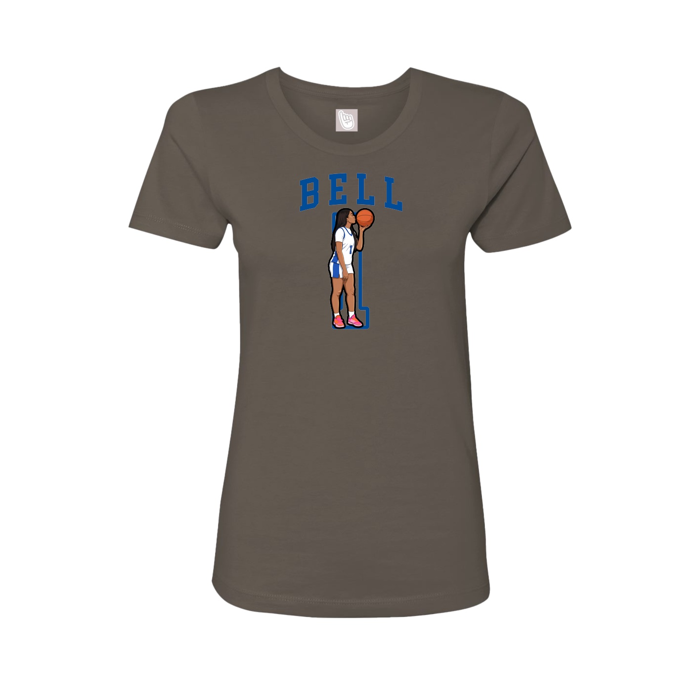 Fitted Women's Tee — Shirsey in Grey