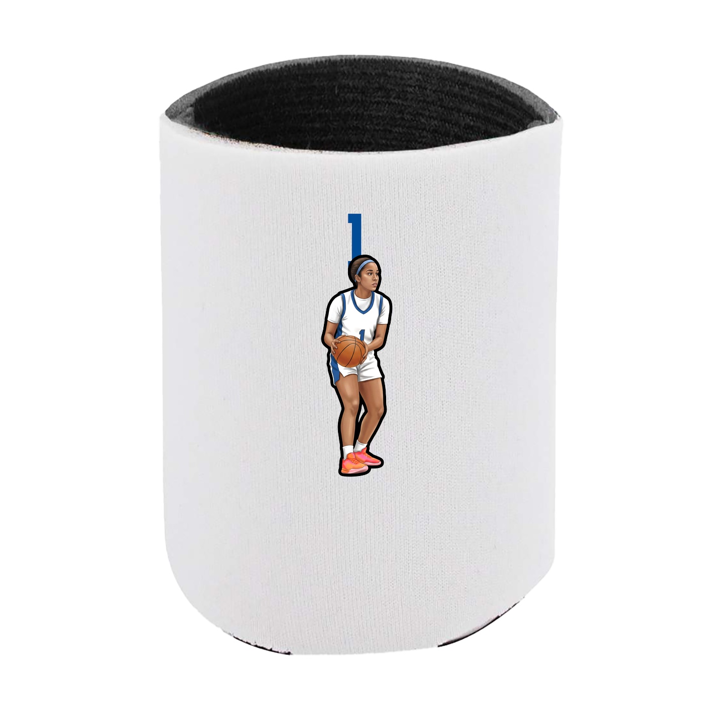 Can Holder — Number Top in White