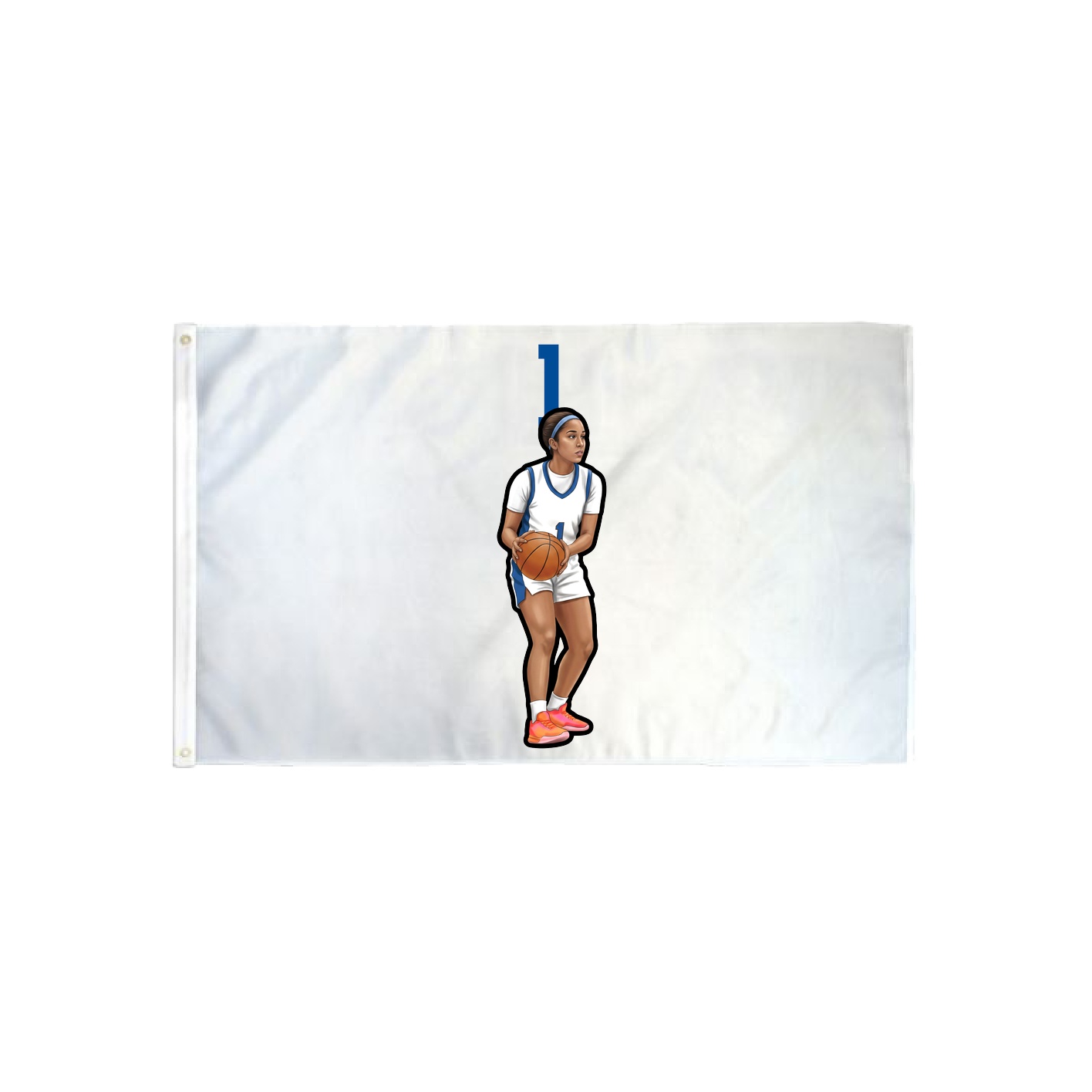3x5 Flag — Number Top in Classic