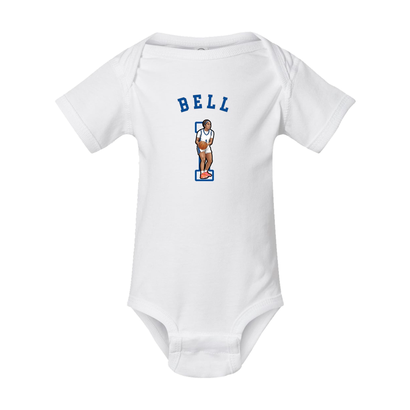 Baby Onesie — Shirsey Arch in White