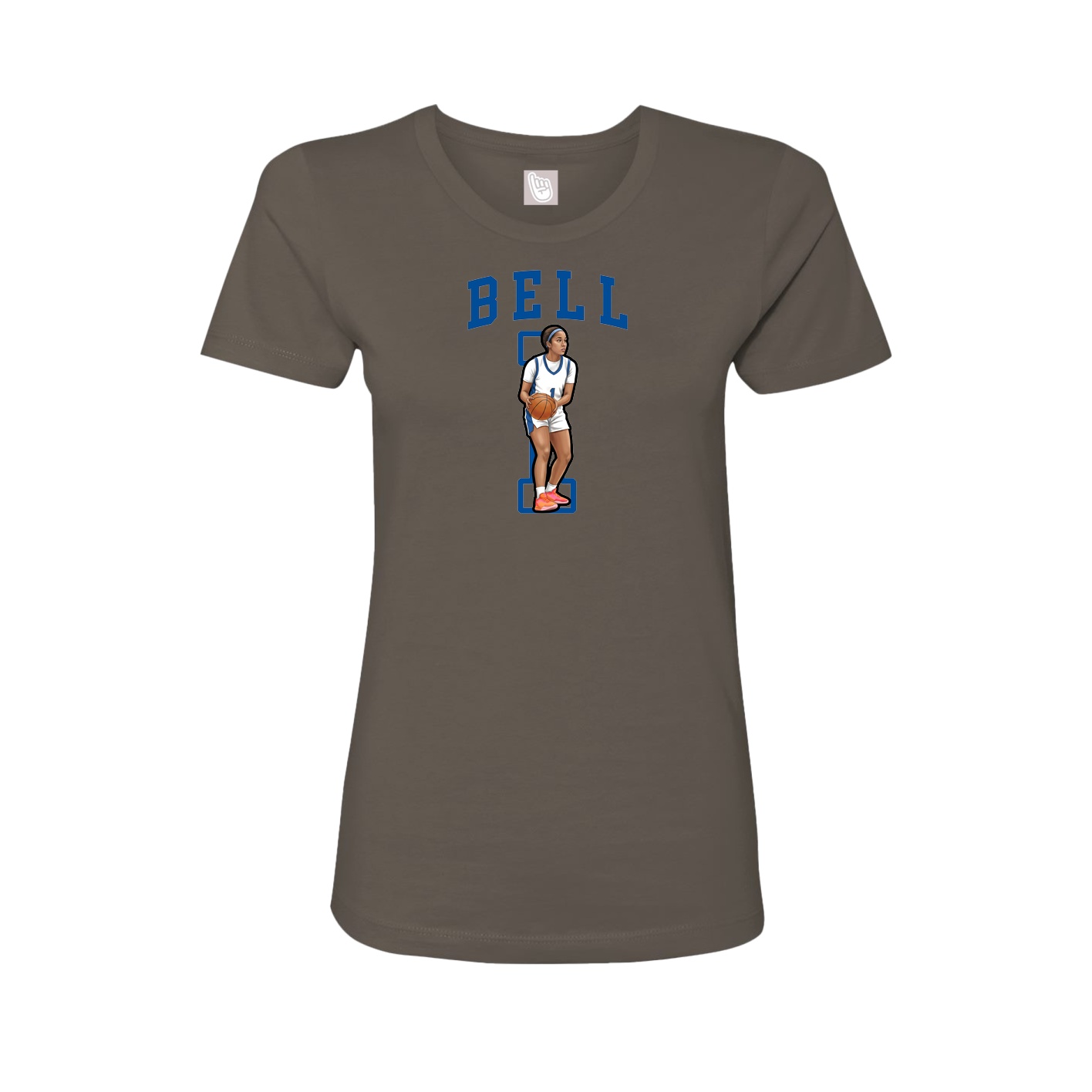 Fitted Women's Tee — Shirsey in Grey