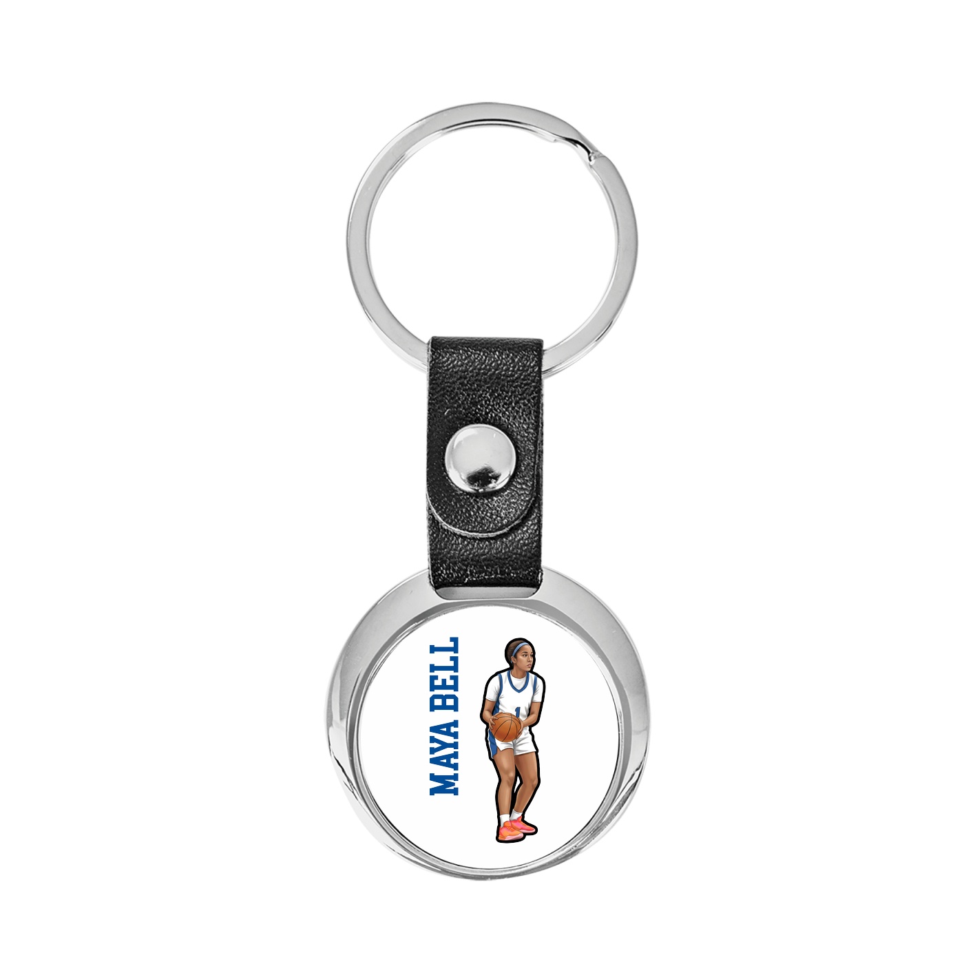 Key Chain — Name Vertical in Classic