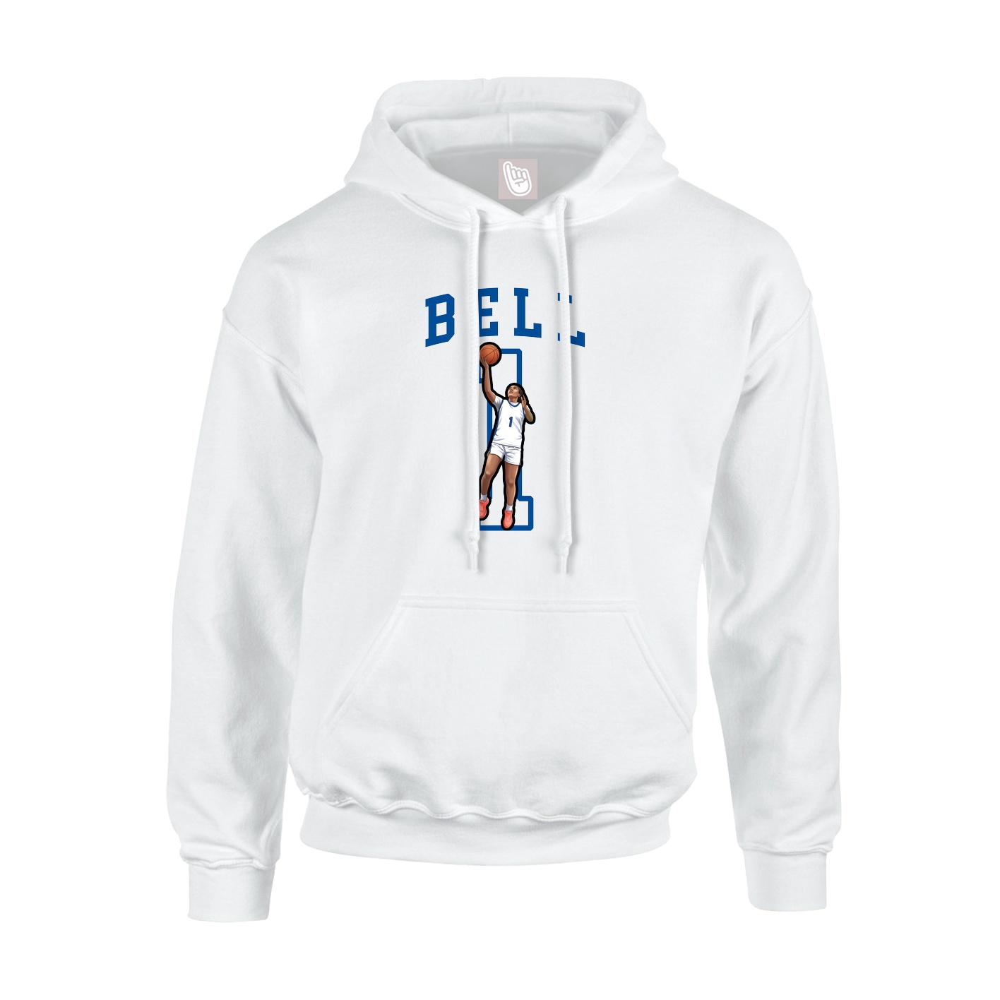 Hoodie — Shirsey in White