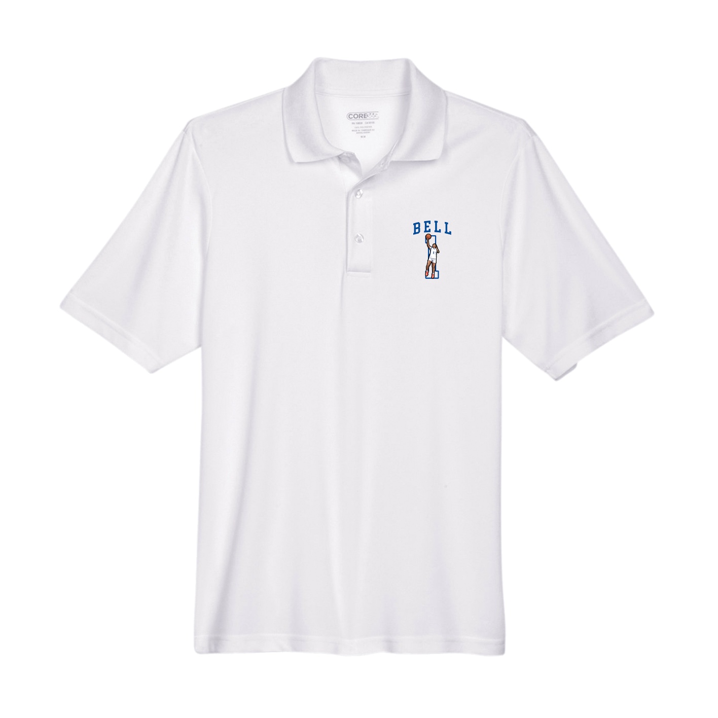 Performance Polo — Shirsey in White