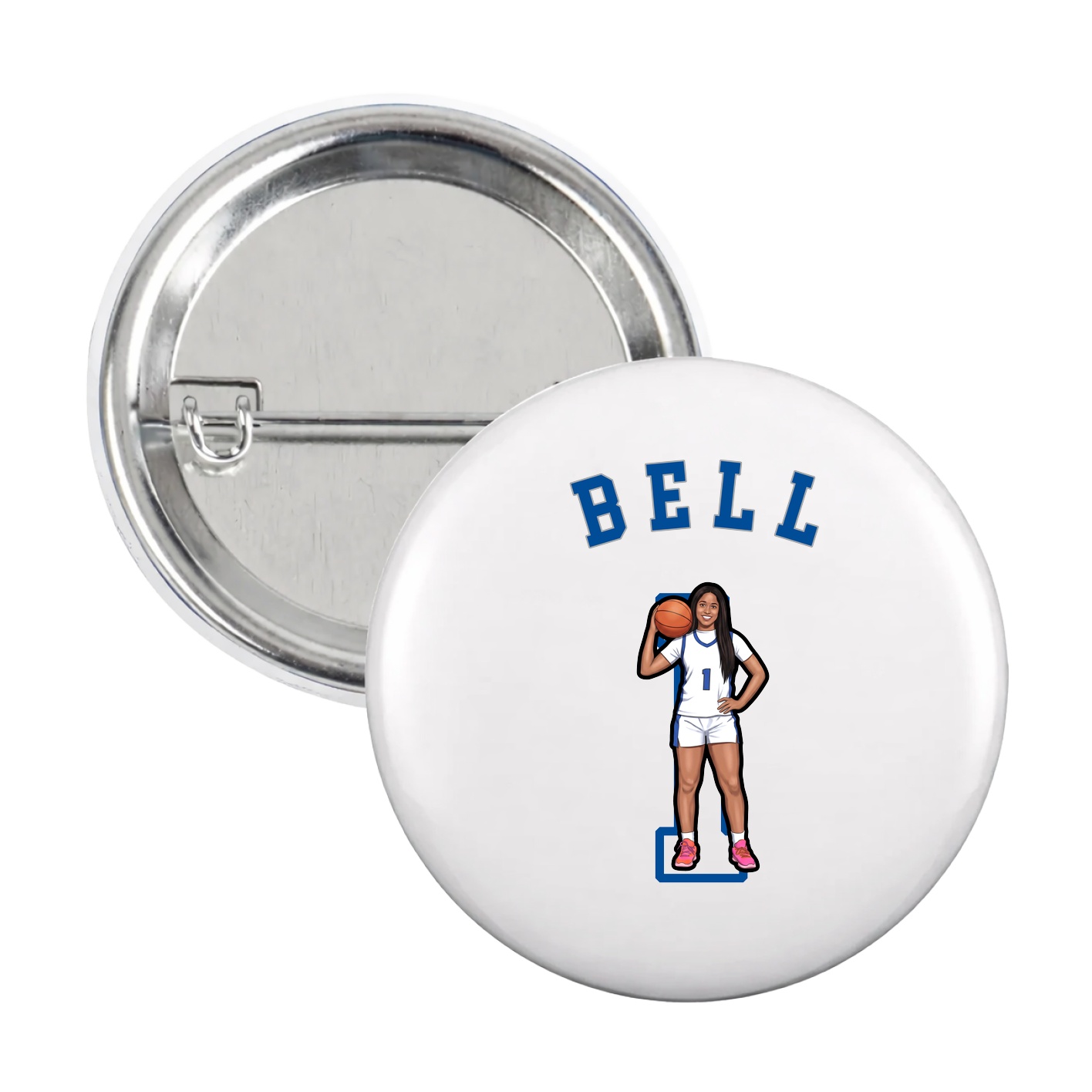 Game Day Button — Shirsey Arch in White
