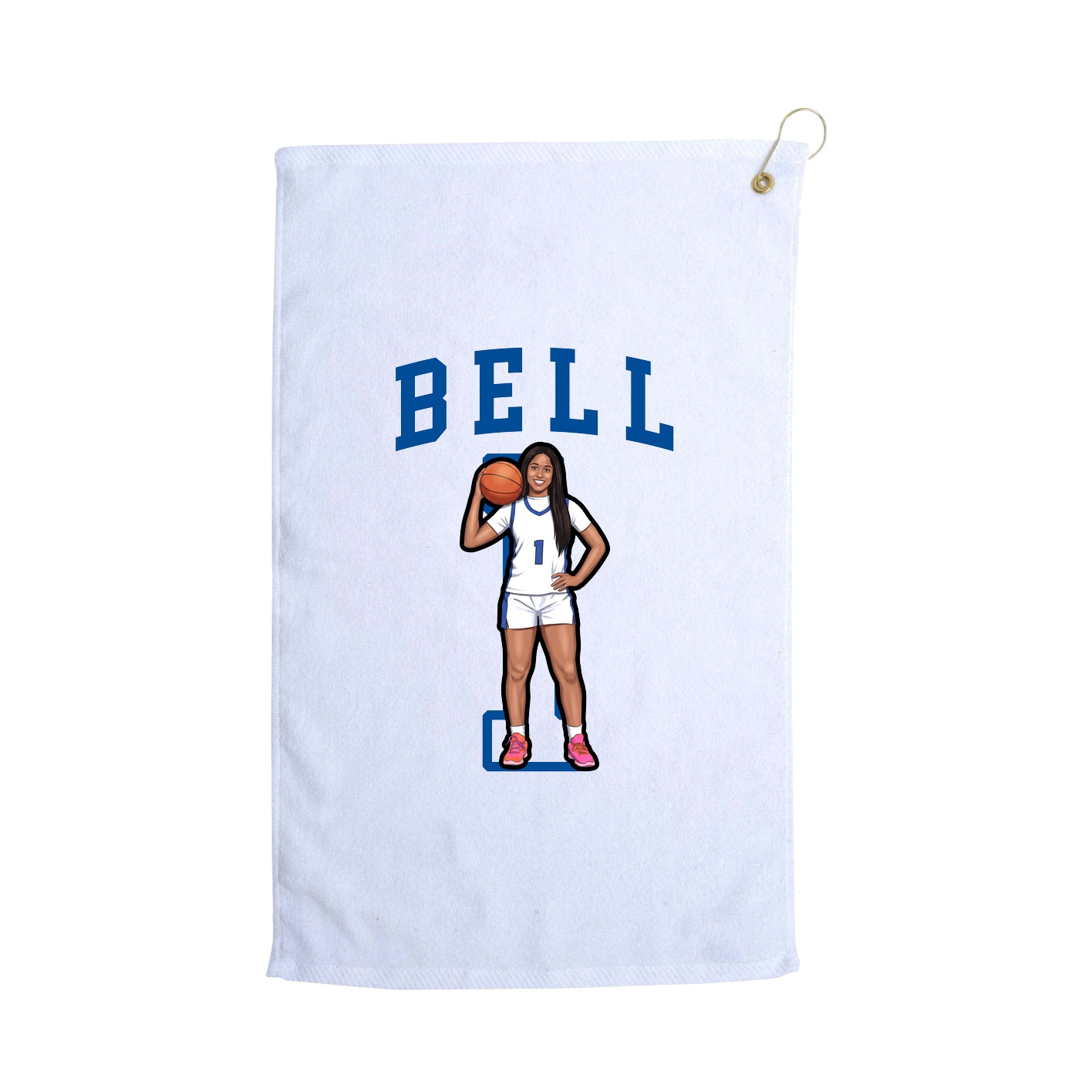 Golf Towel — Shirsey in White