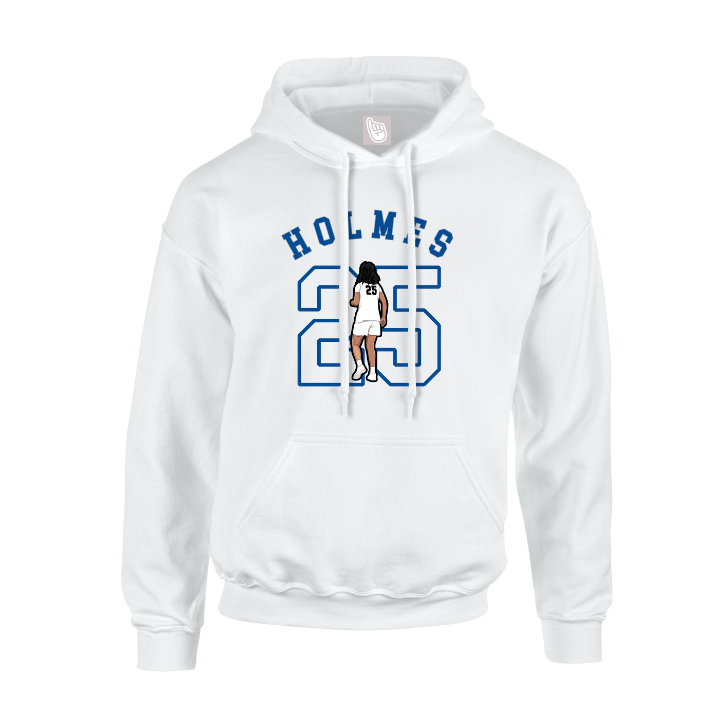 Youth Hoodie — Shirsey Arch in White