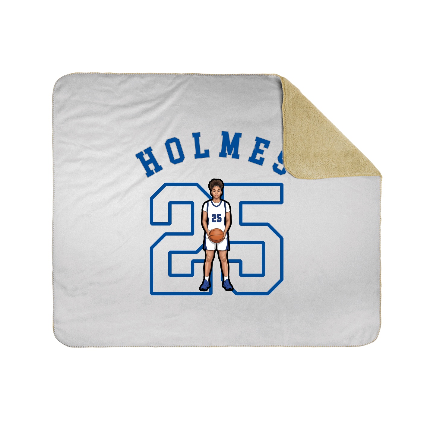Throw Blanket — Shirsey Arch in White