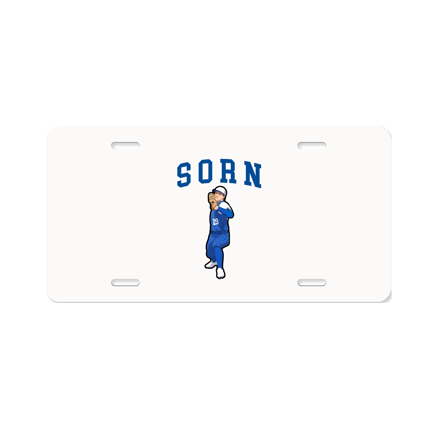 License Plate — Shirsey in Classic