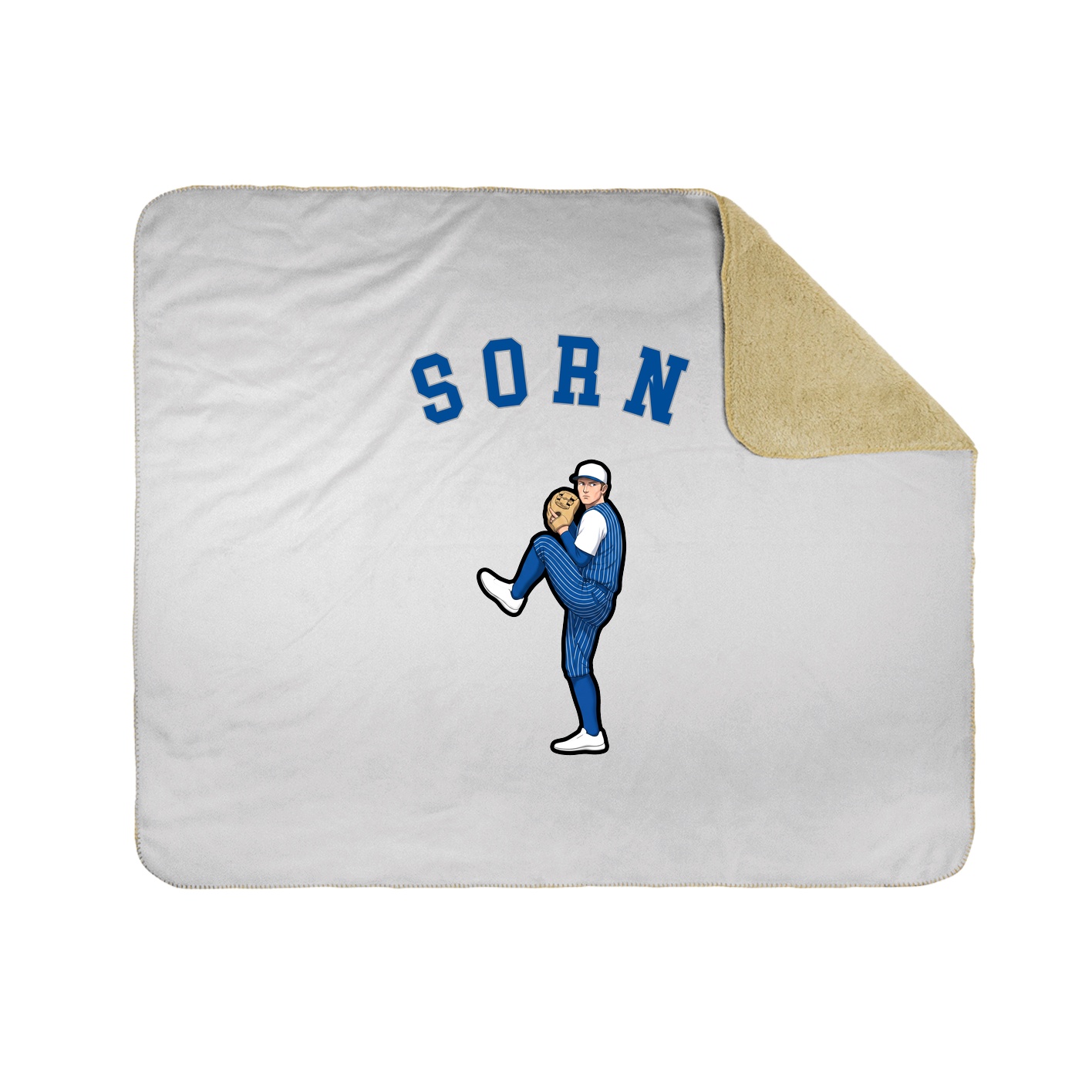 Throw Blanket — Shirsey Arch in White