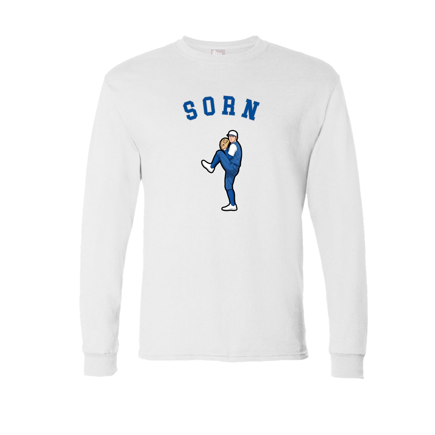 Long Sleeve Tee — Shirsey Arch in White