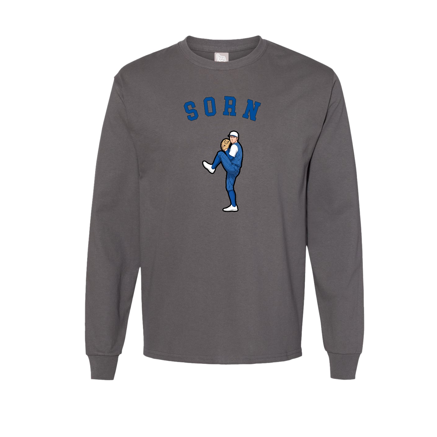 Long Sleeve Tee — Shirsey Arch in Grey