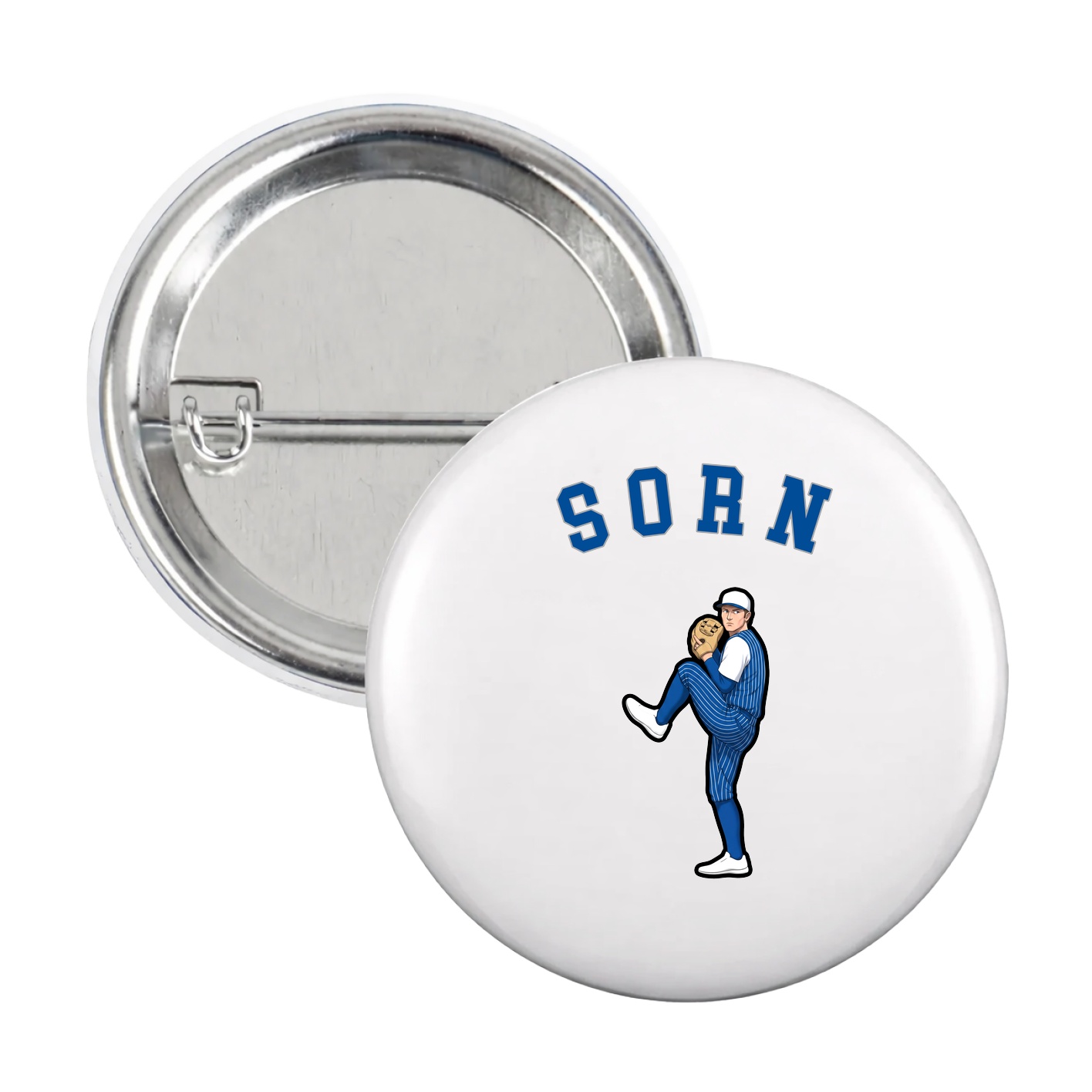Game Day Button — Shirsey Arch in White