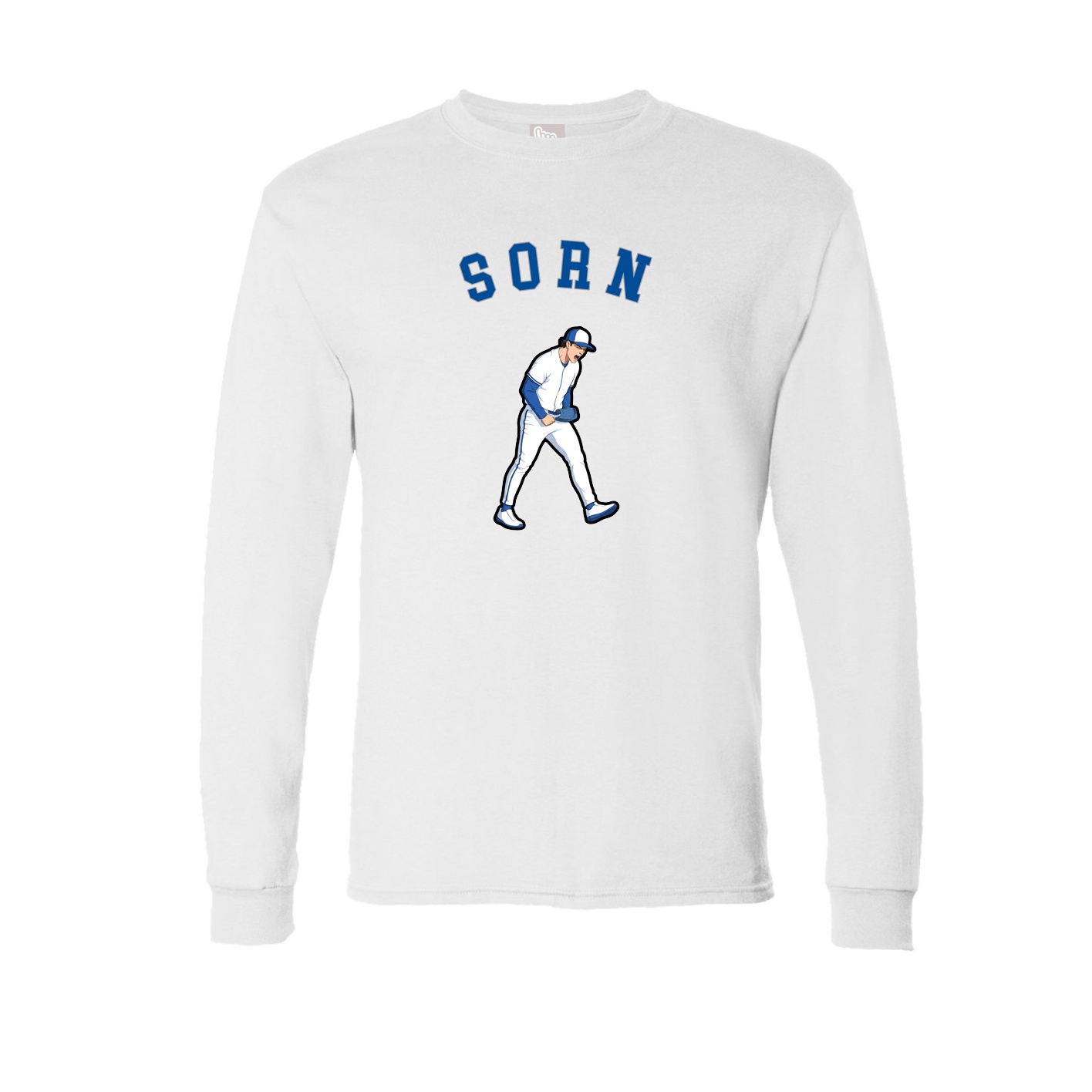 Long Sleeve Tee — Shirsey Arch in White