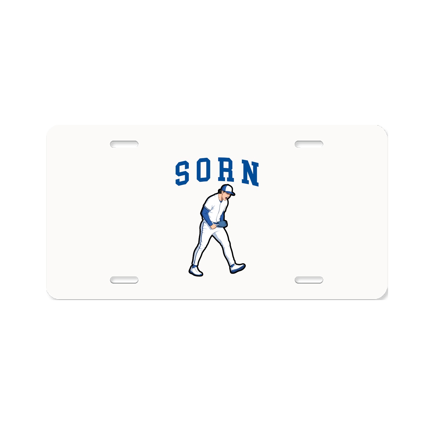 License Plate — Shirsey in Classic