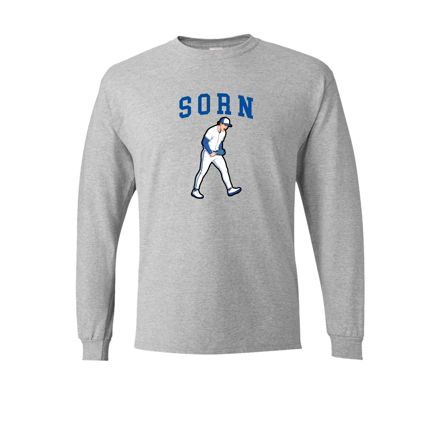 Long Sleeve Tee — Shirsey in Grey