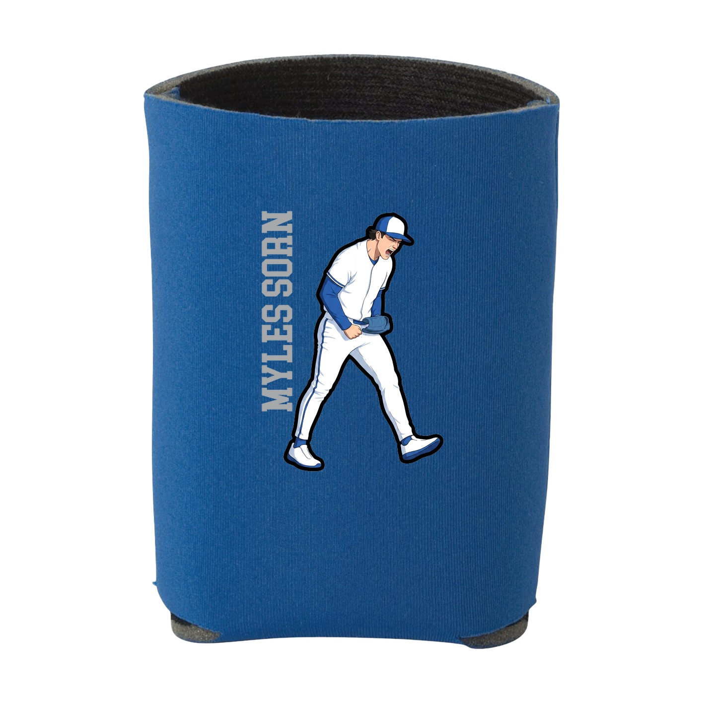 Can Holder — Name Vertical in Royal