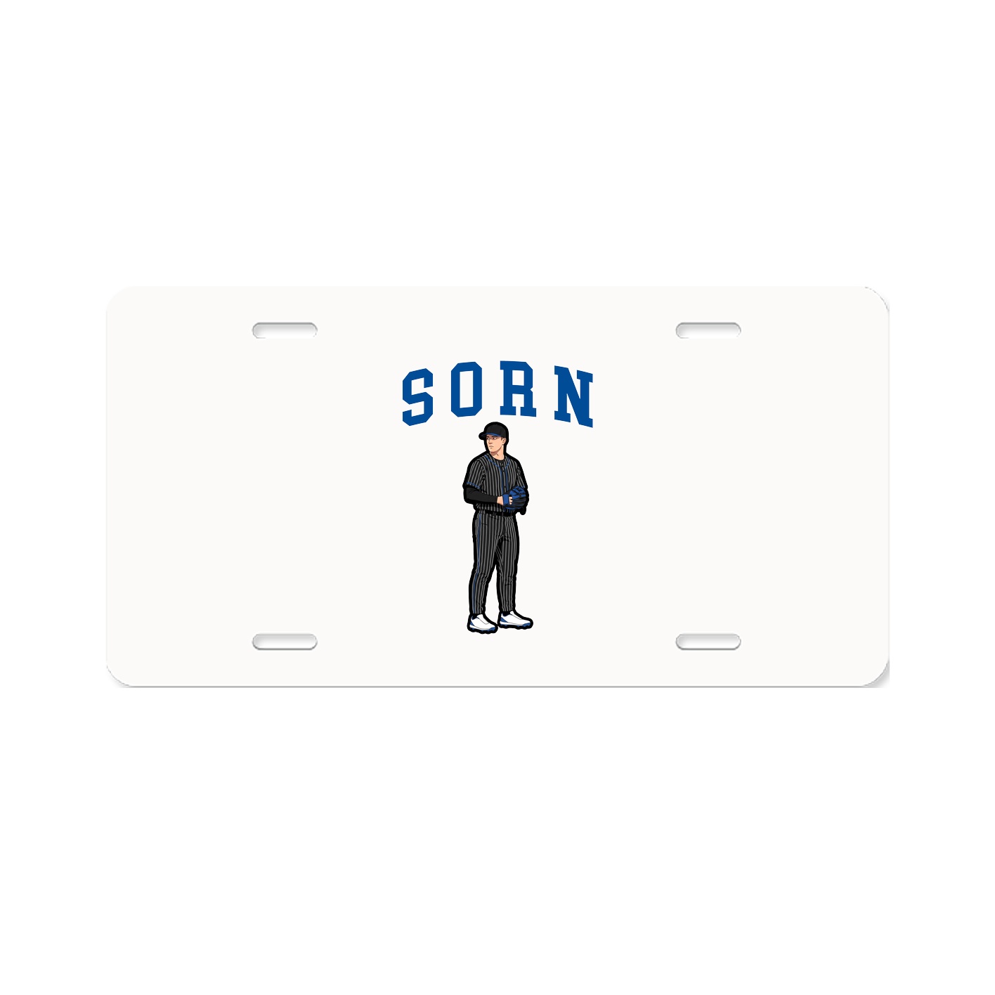 License Plate — Shirsey in Classic