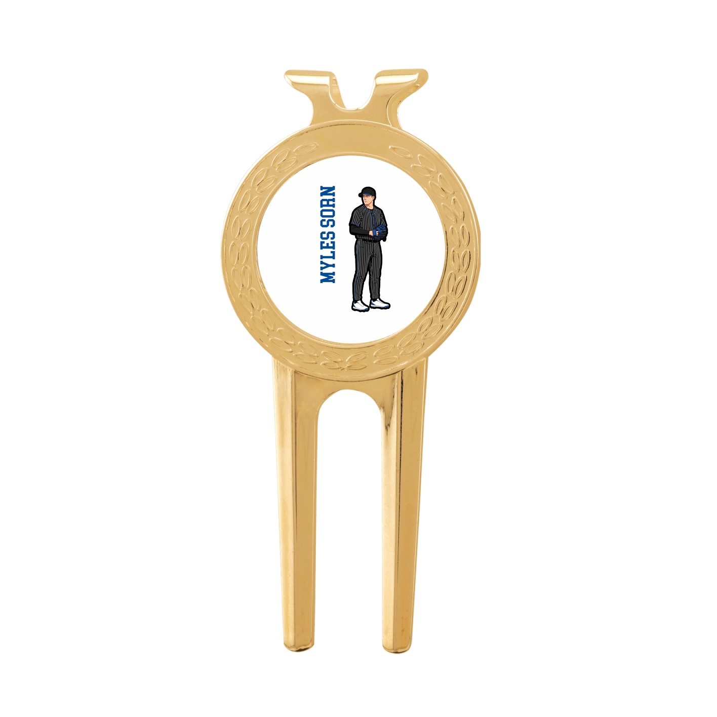 Divot Tool with Ball Marker — Name Vertical in Classic