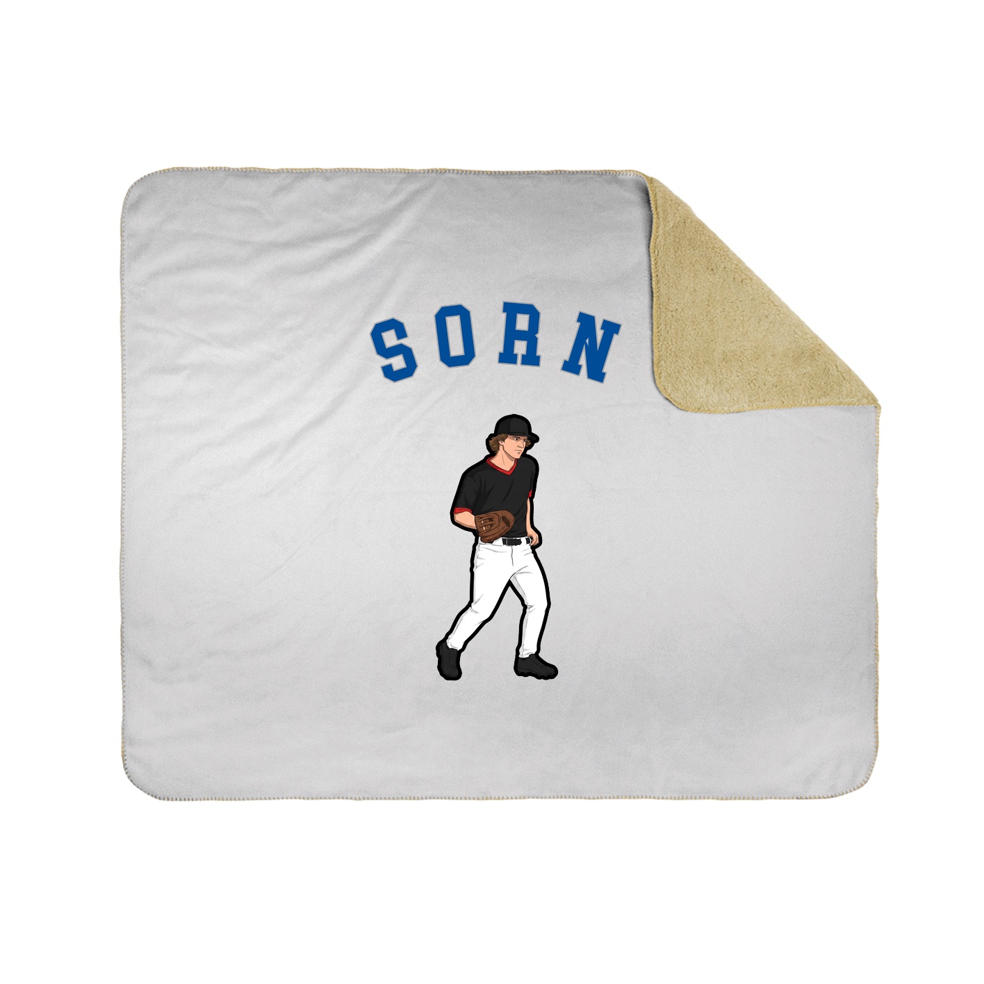 Throw Blanket — Shirsey Arch in White