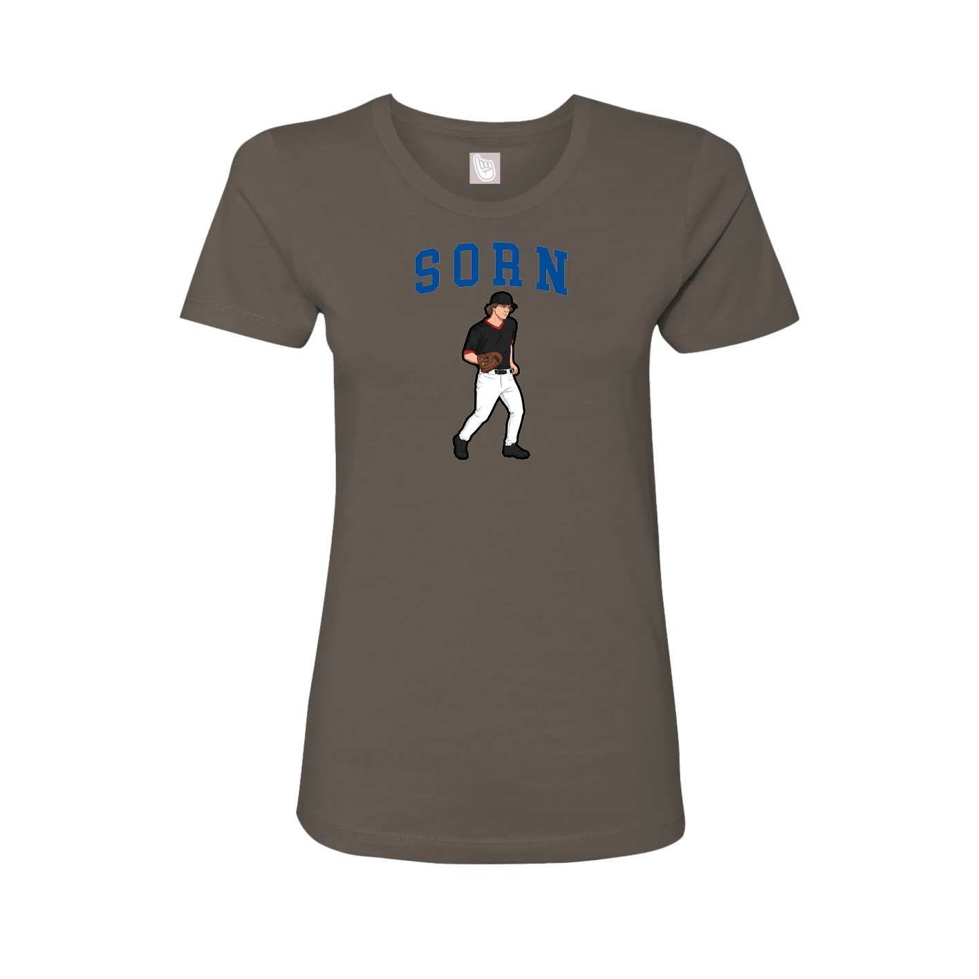 Fitted Women's Tee — Shirsey in Grey
