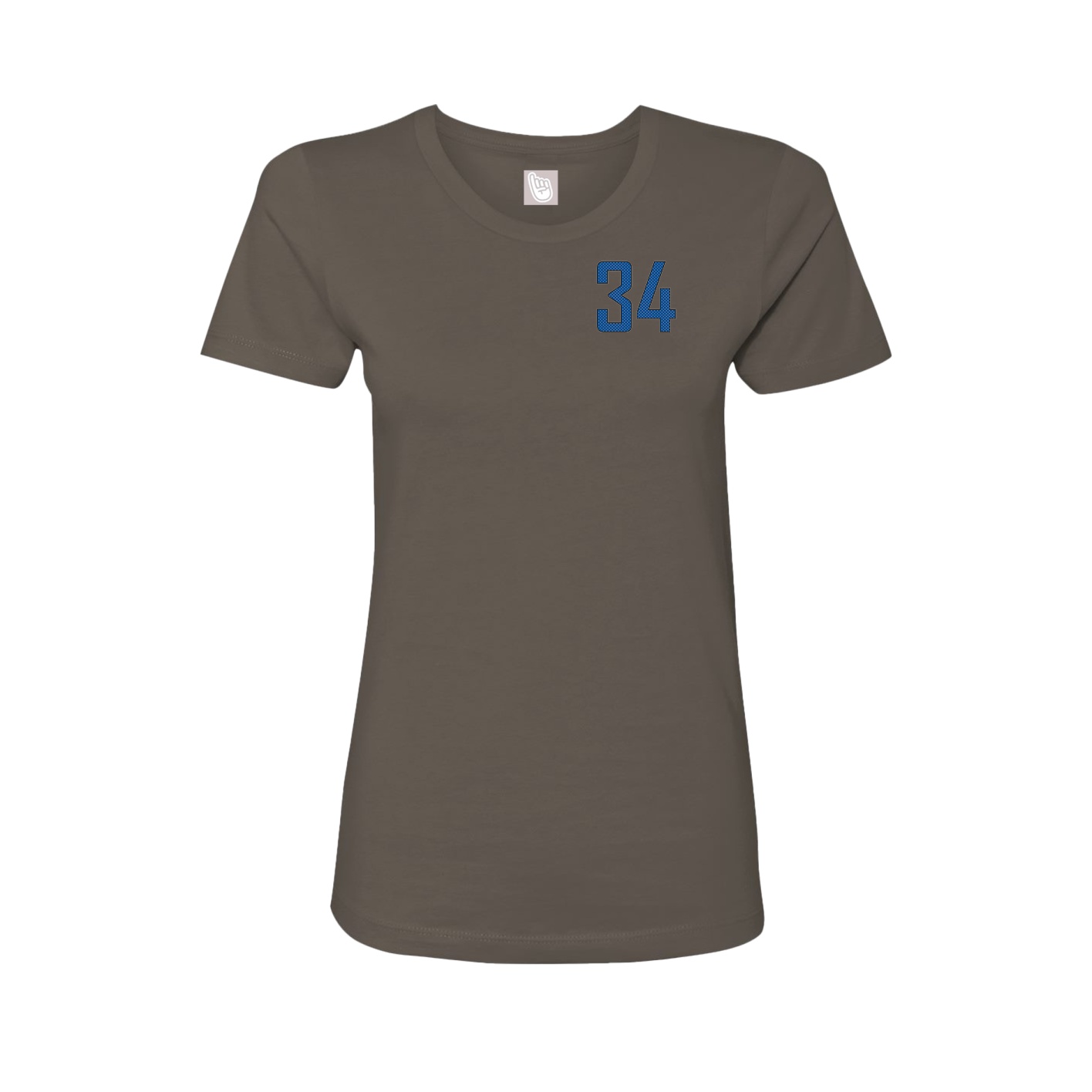 Womens Tee — Front Shirsy in Grey