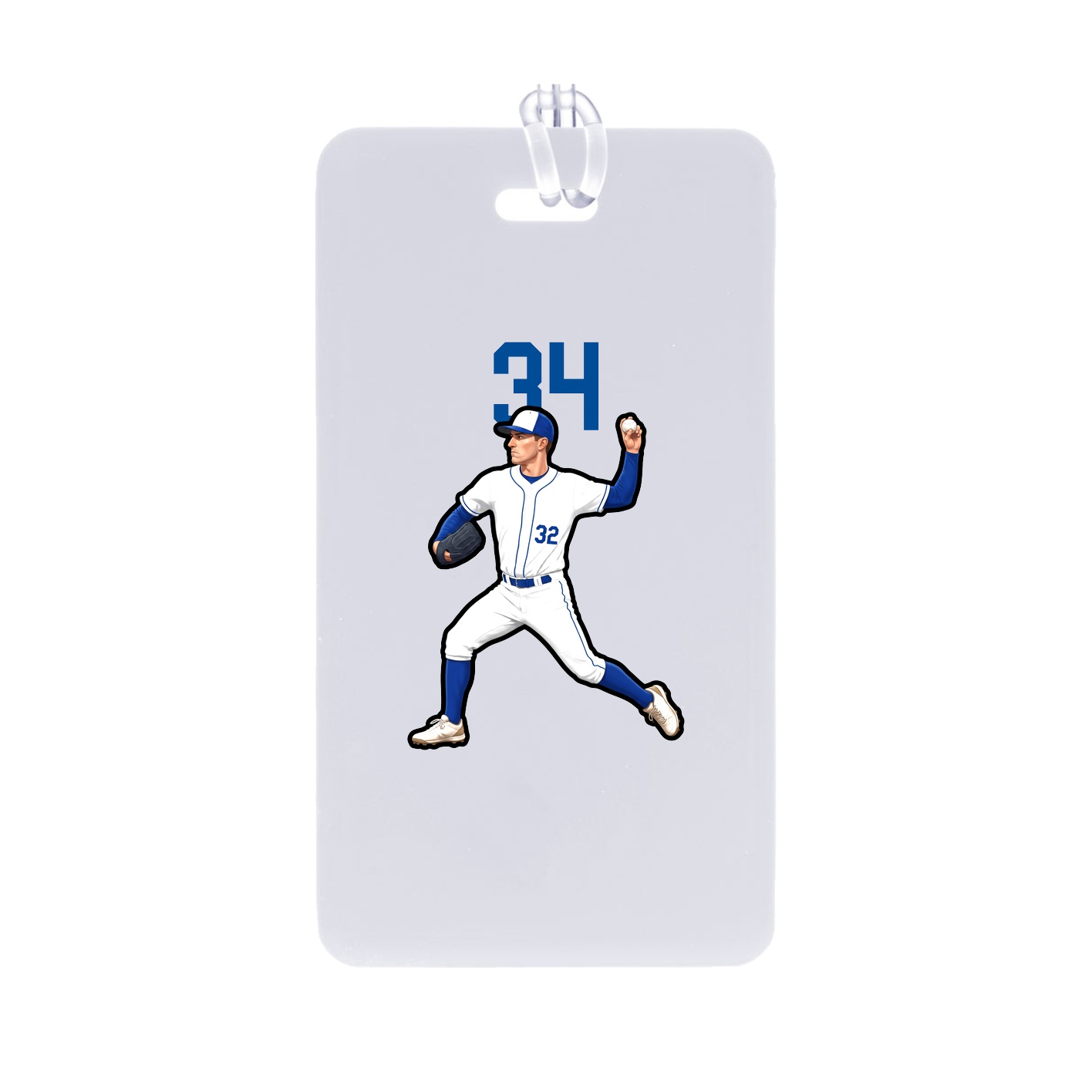 Bag Tag — Number Top in Classic