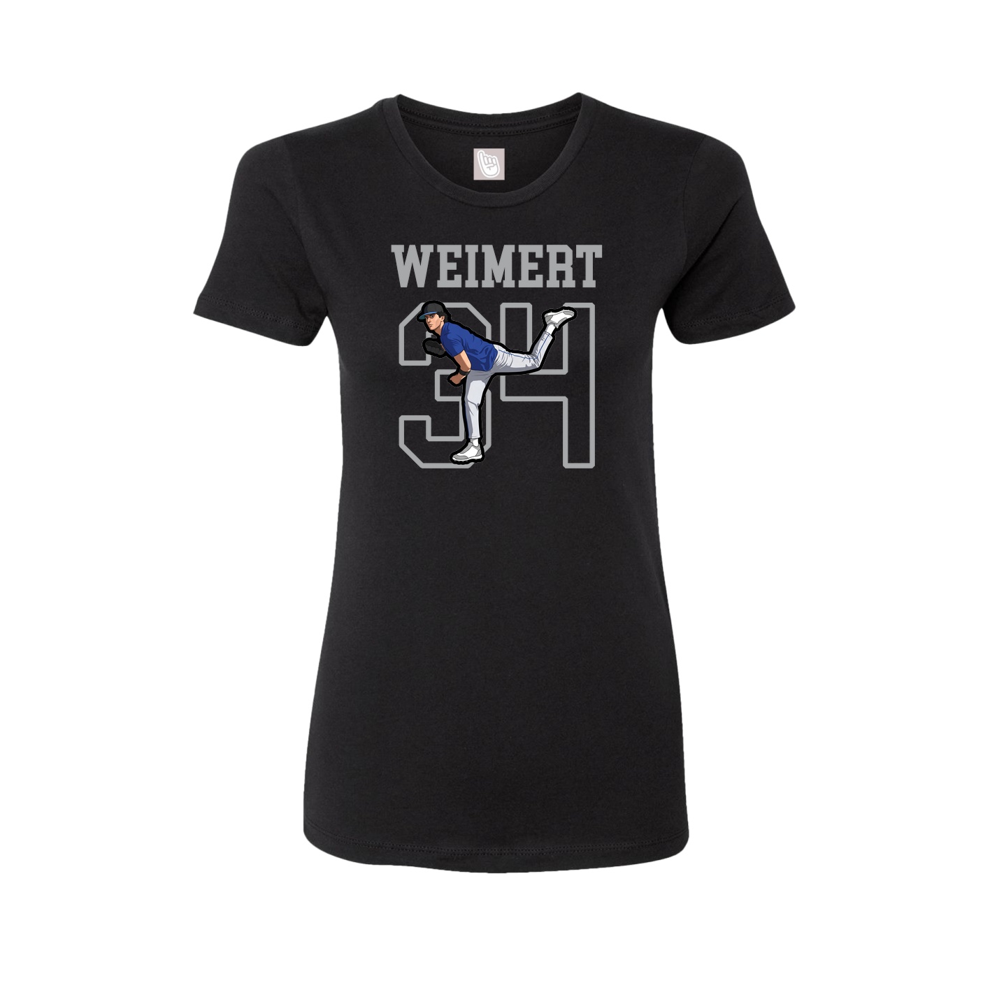 Fitted Women's Tee — Shirsey in Black