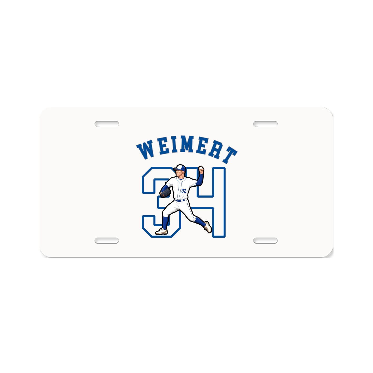 License Plate — Shirsey Arch in Classic