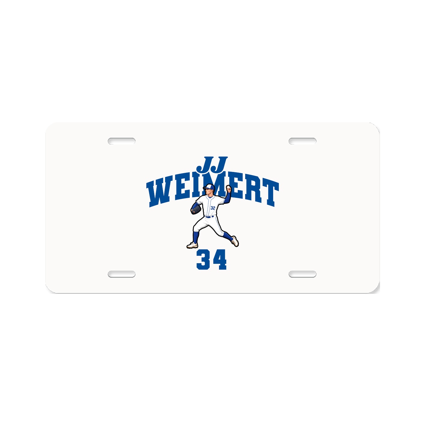 License Plate — Signature Arch in Classic
