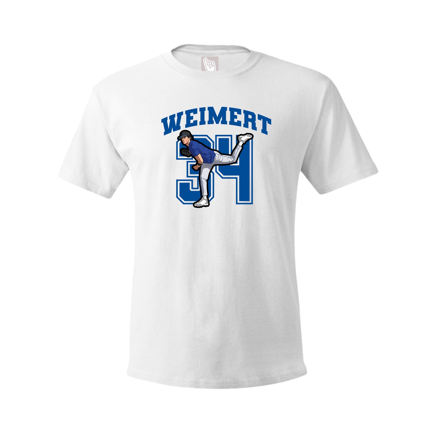 Tee — Number in White