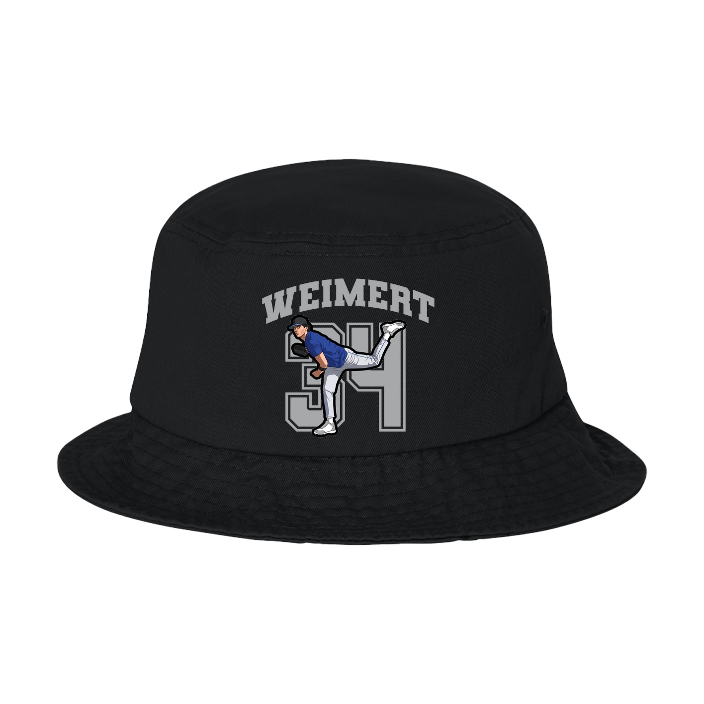 Bucket Cap — Number in Black