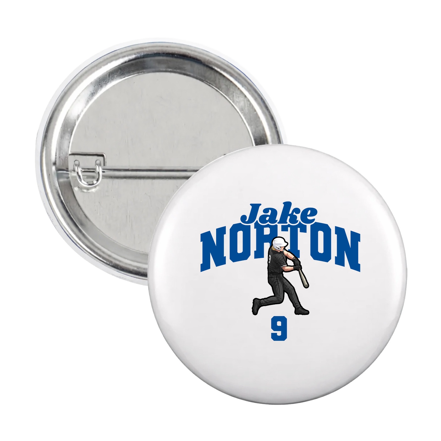 Game Day Button — Signature Arch in White