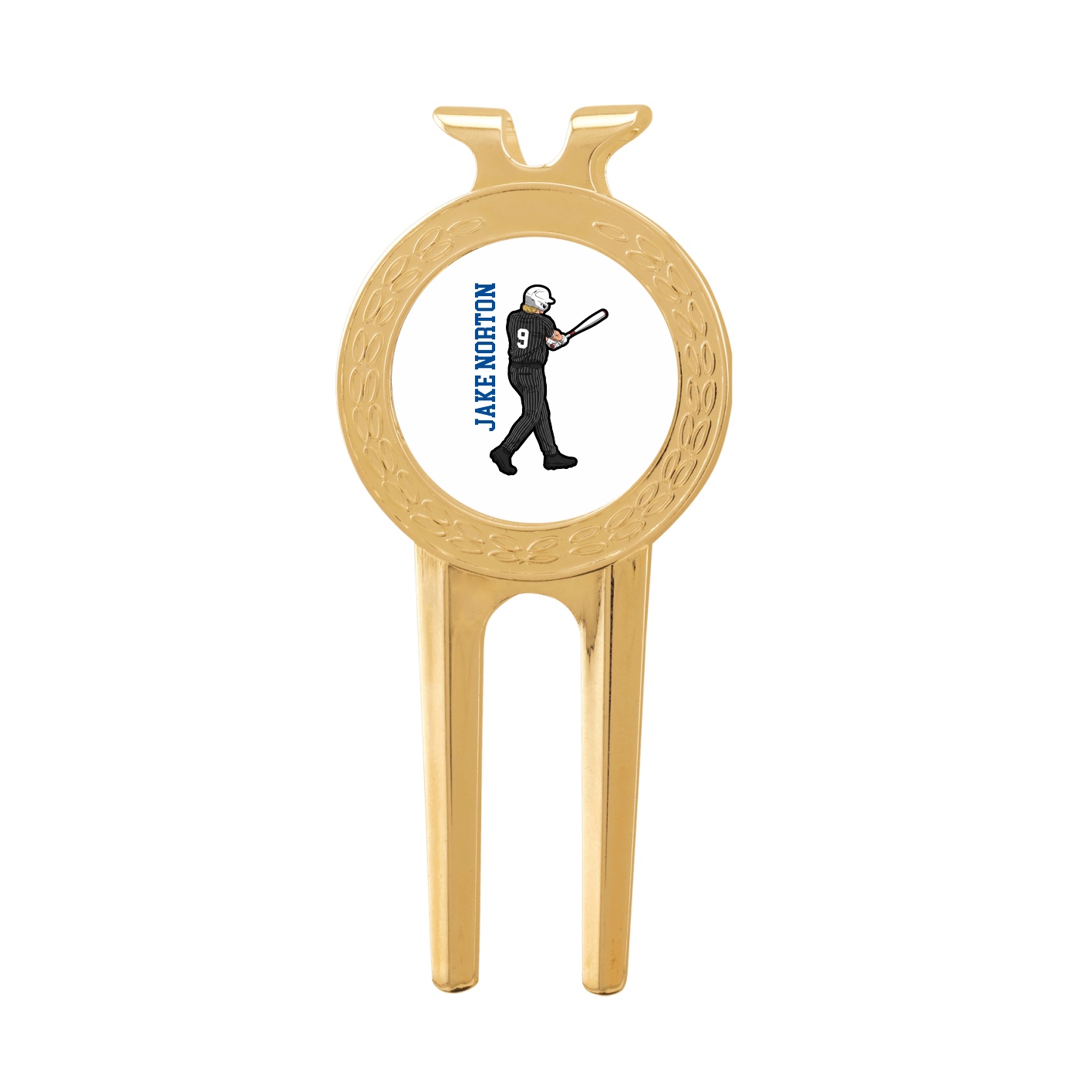 Divot Tool with Ball Marker — Name Vertical in Classic