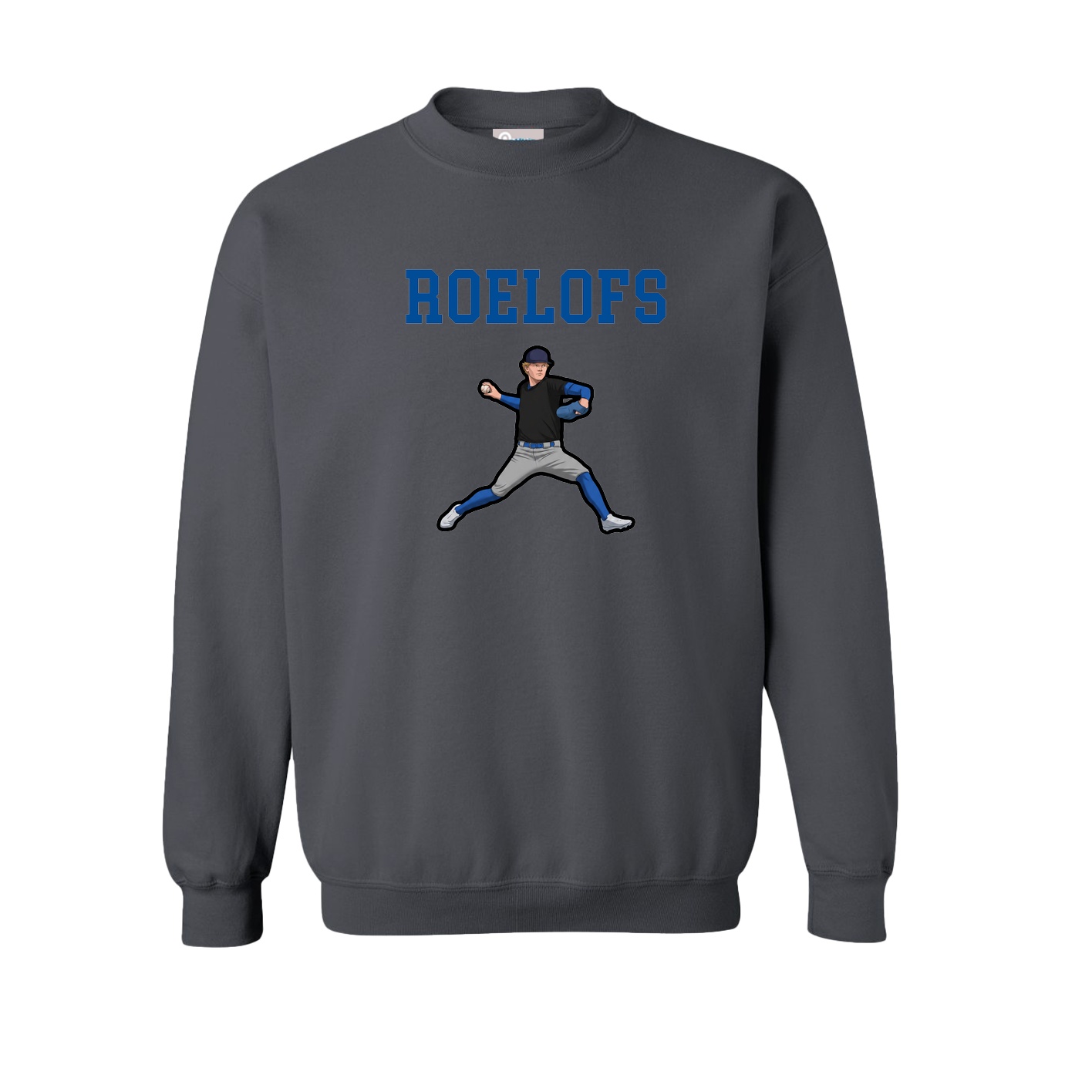 Fleece Crew — Shirsey in Grey